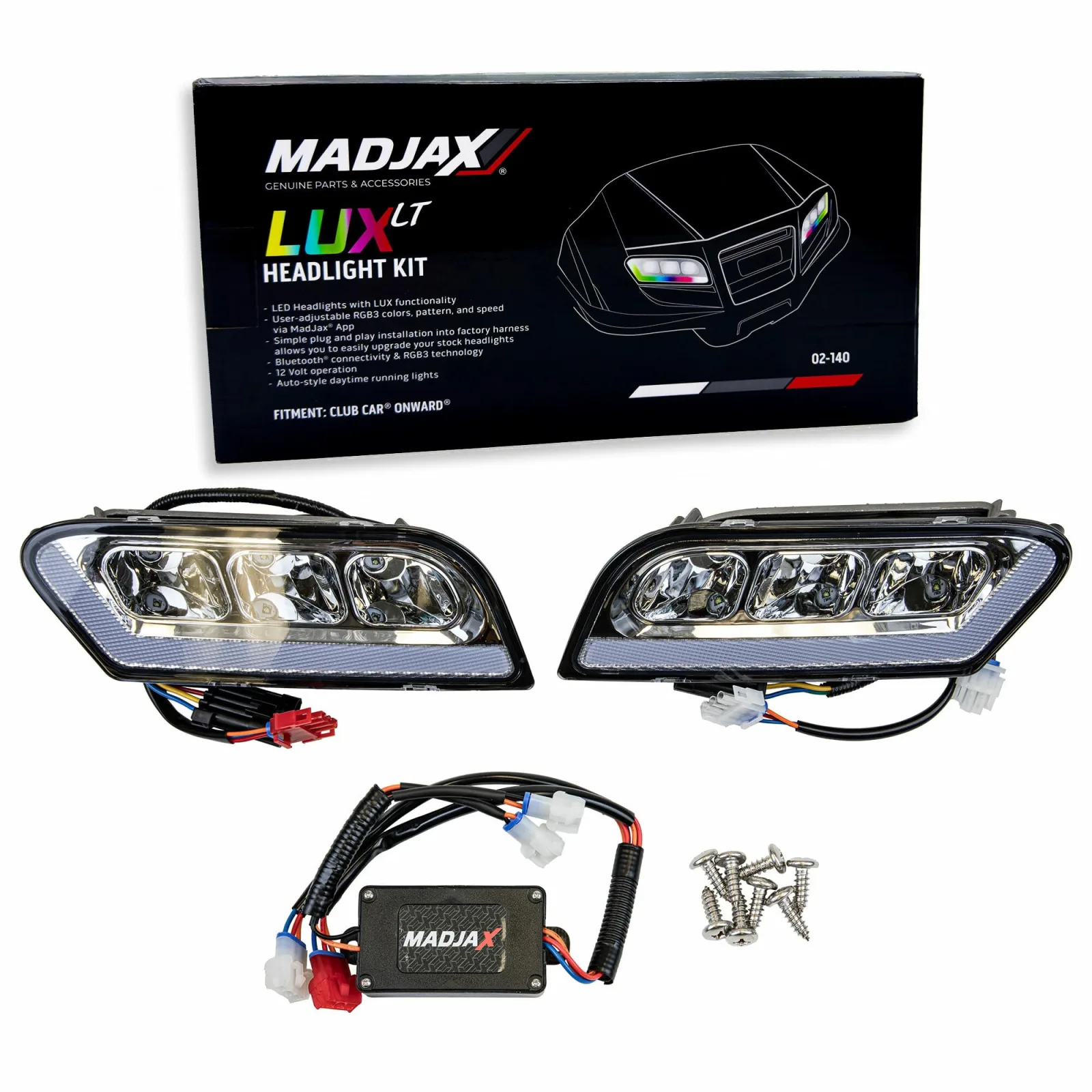 MADJAX LUX LT RGB LED Headlight Kit 02-140