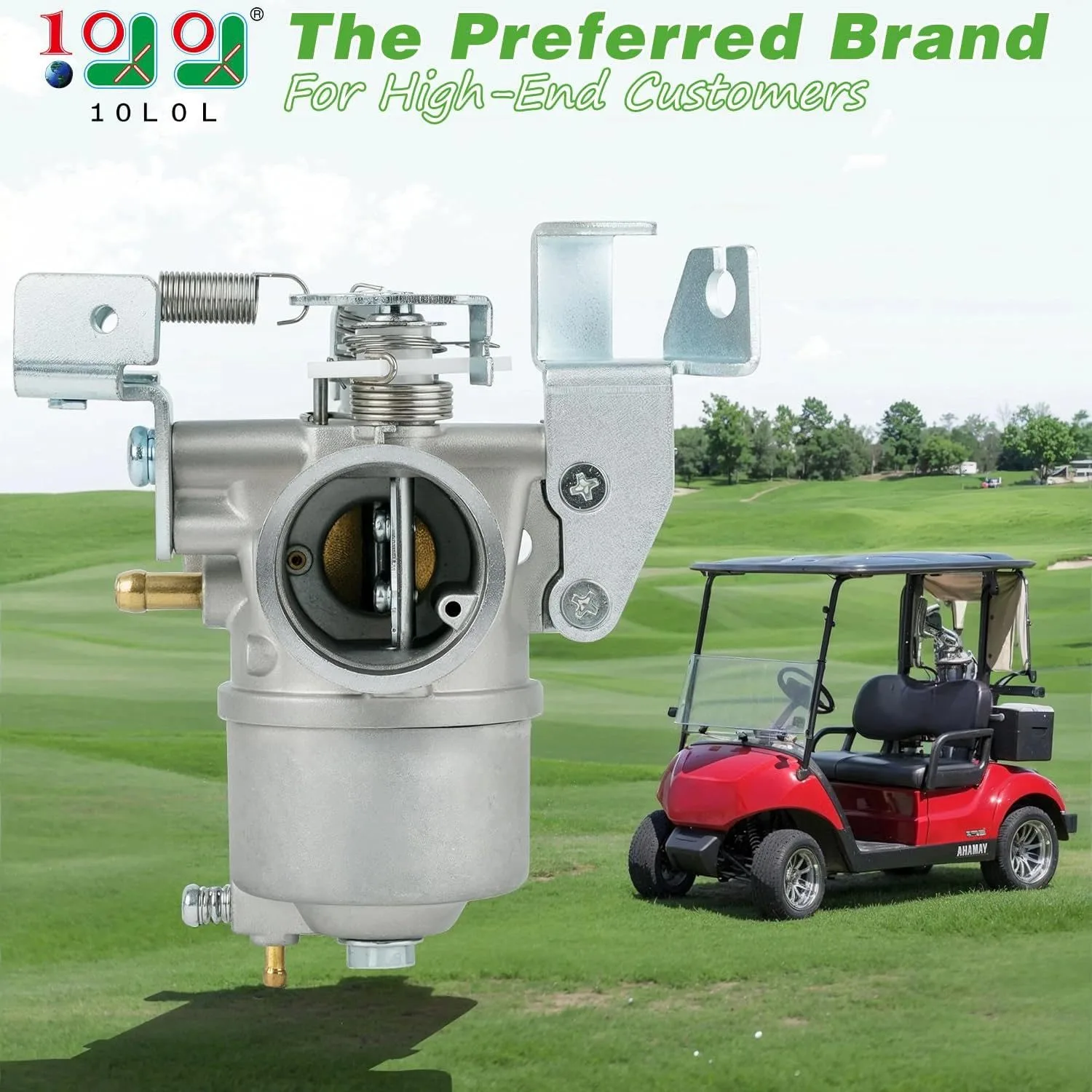 10L0L Carburetor for Yamaha G2-G14 Gas Golf Carts image 2