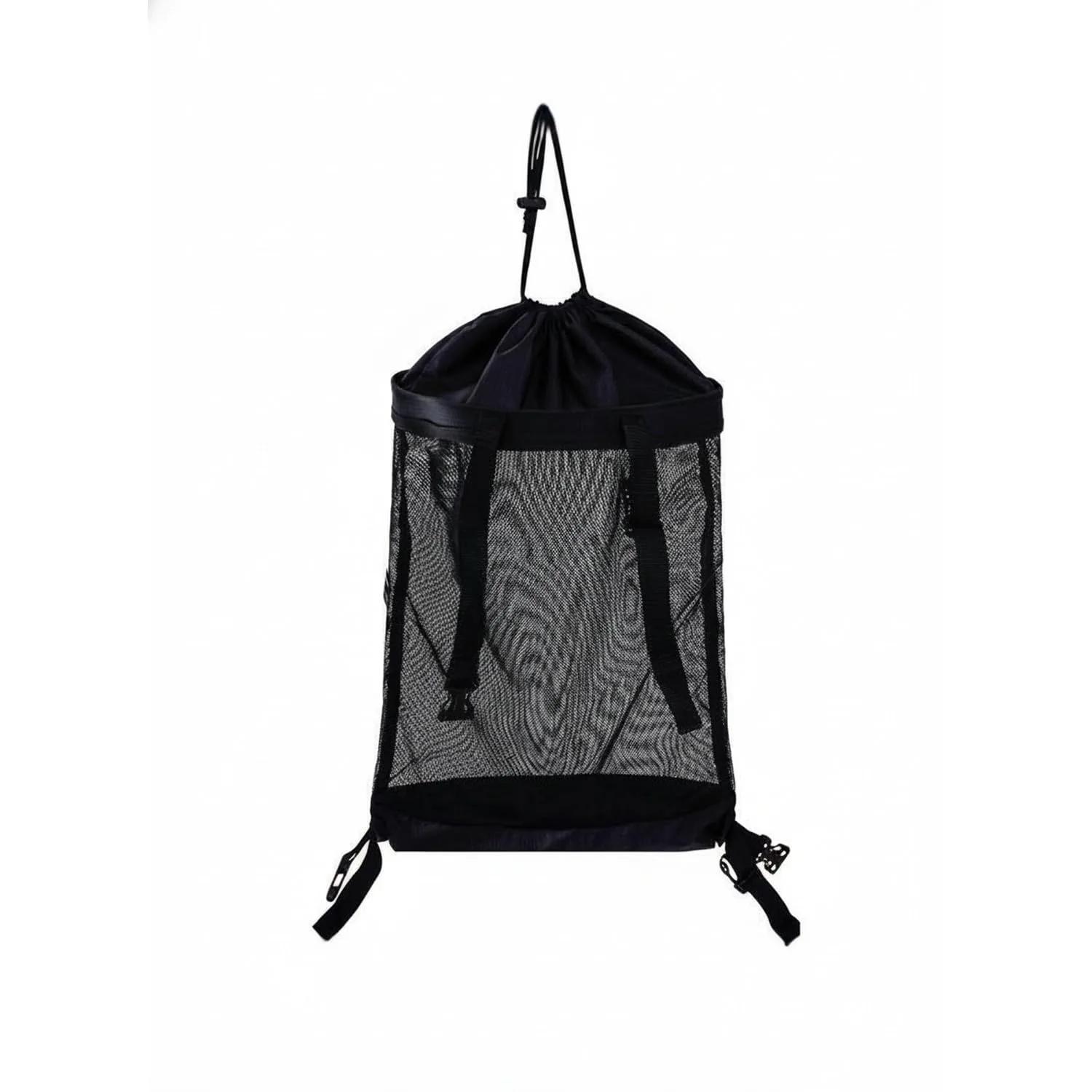 Generic Mesh Golf Cart Storage Bag with Hooks — 20.9 x 15.7 in