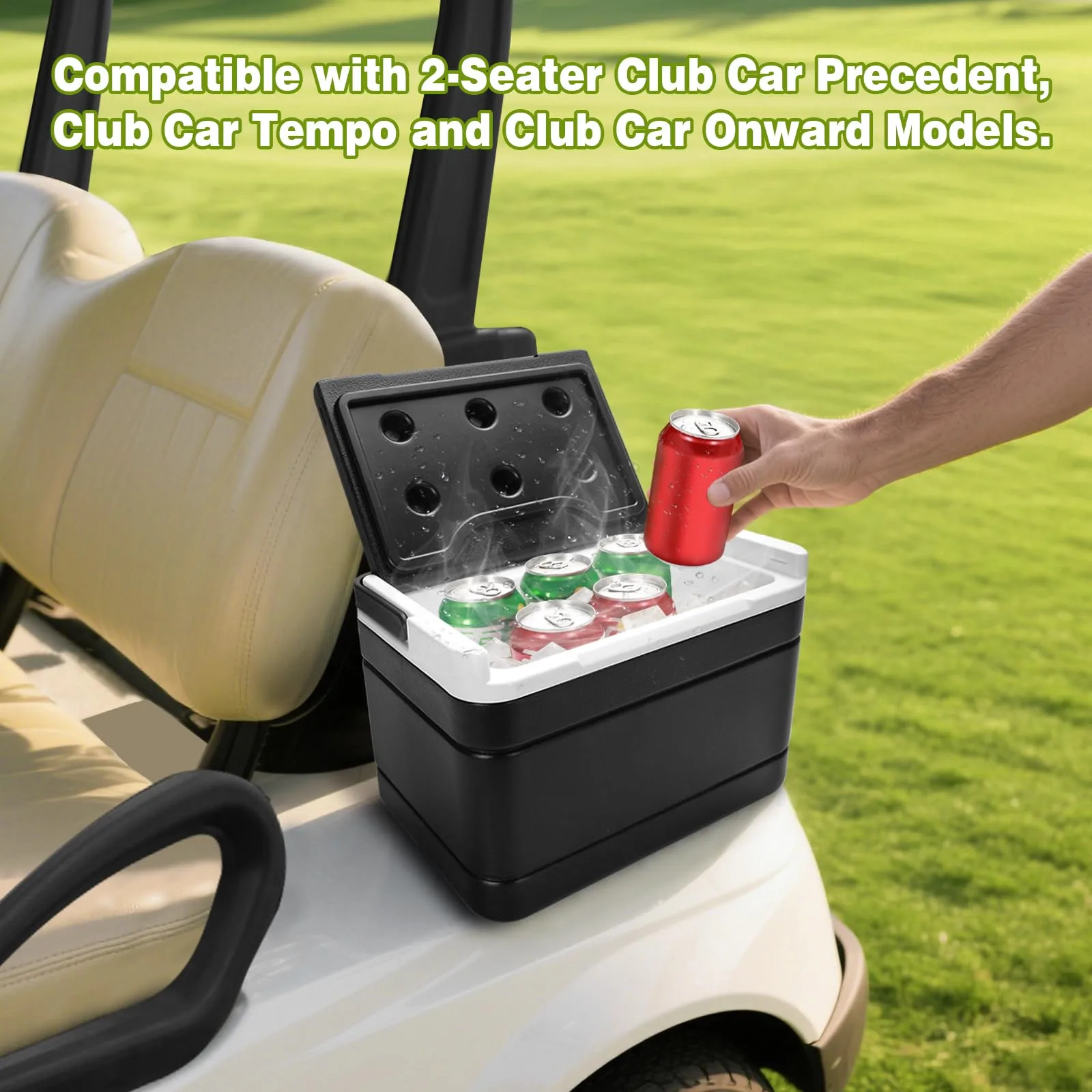 Roykaw 6L Ice Cooler for Club Car Precedent, Tempo & Onward image 2