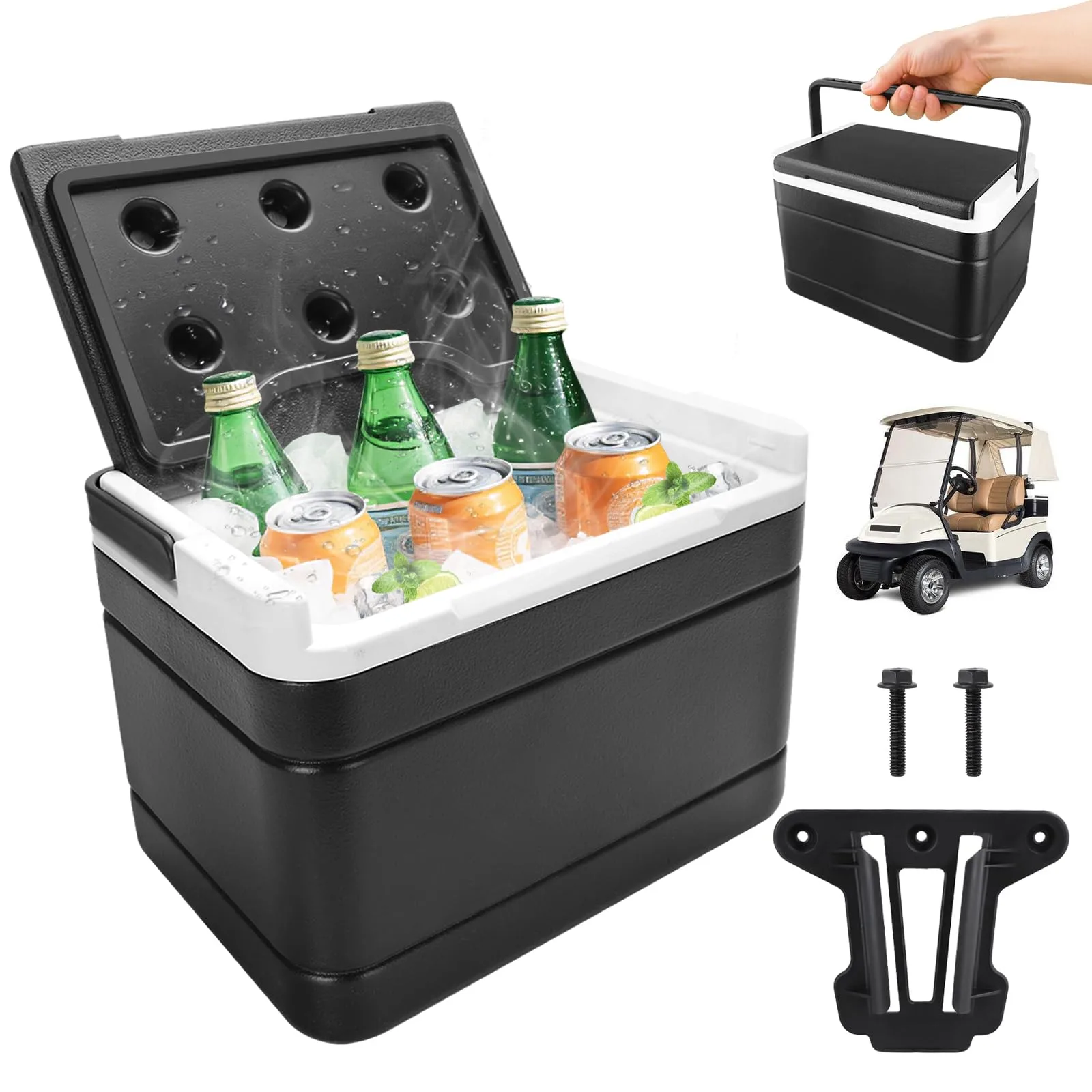 Roykaw 6L Ice Cooler for Club Car Precedent, Tempo & Onward