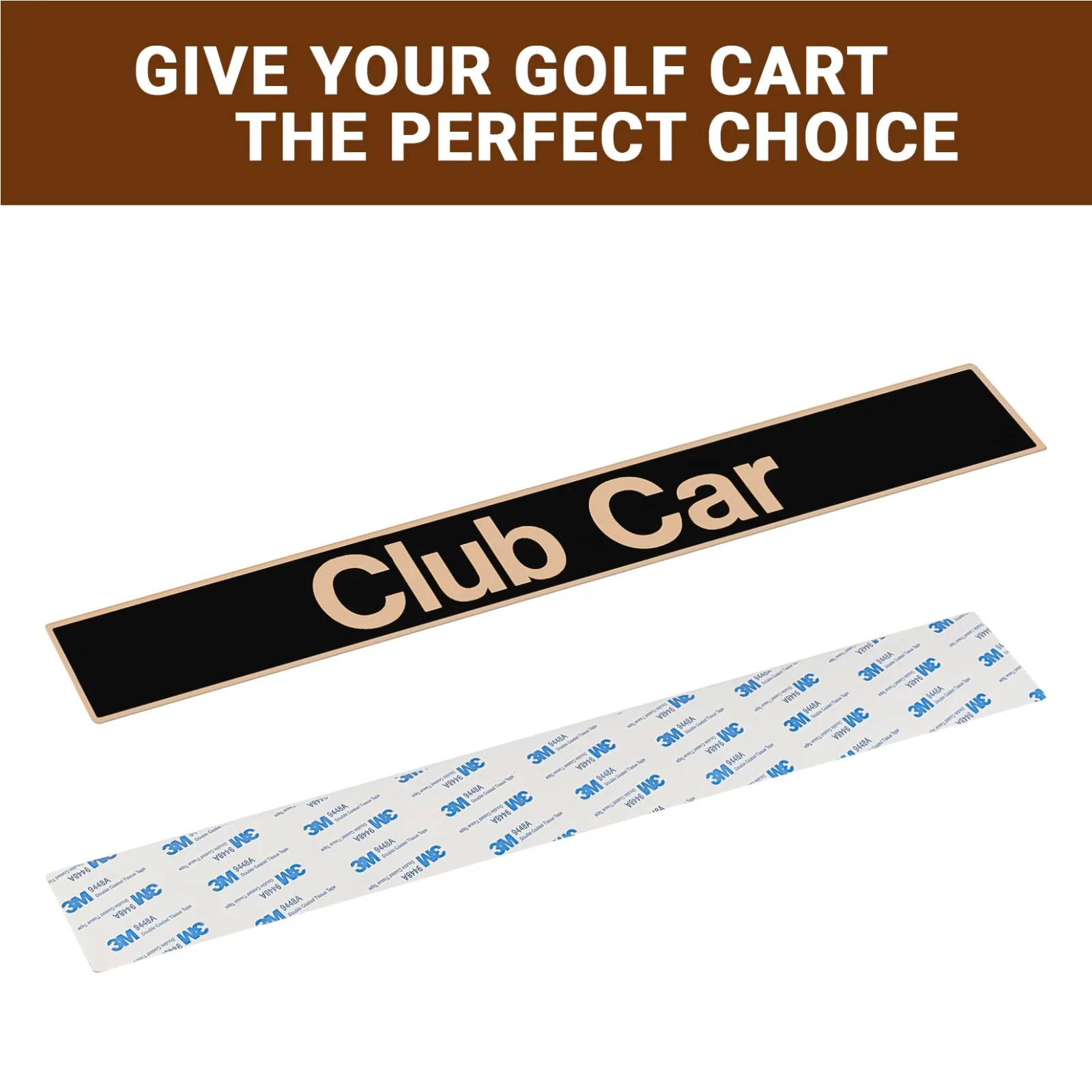 DRIVE UP Club Car DS Name Plate Decal DU00214 image 3