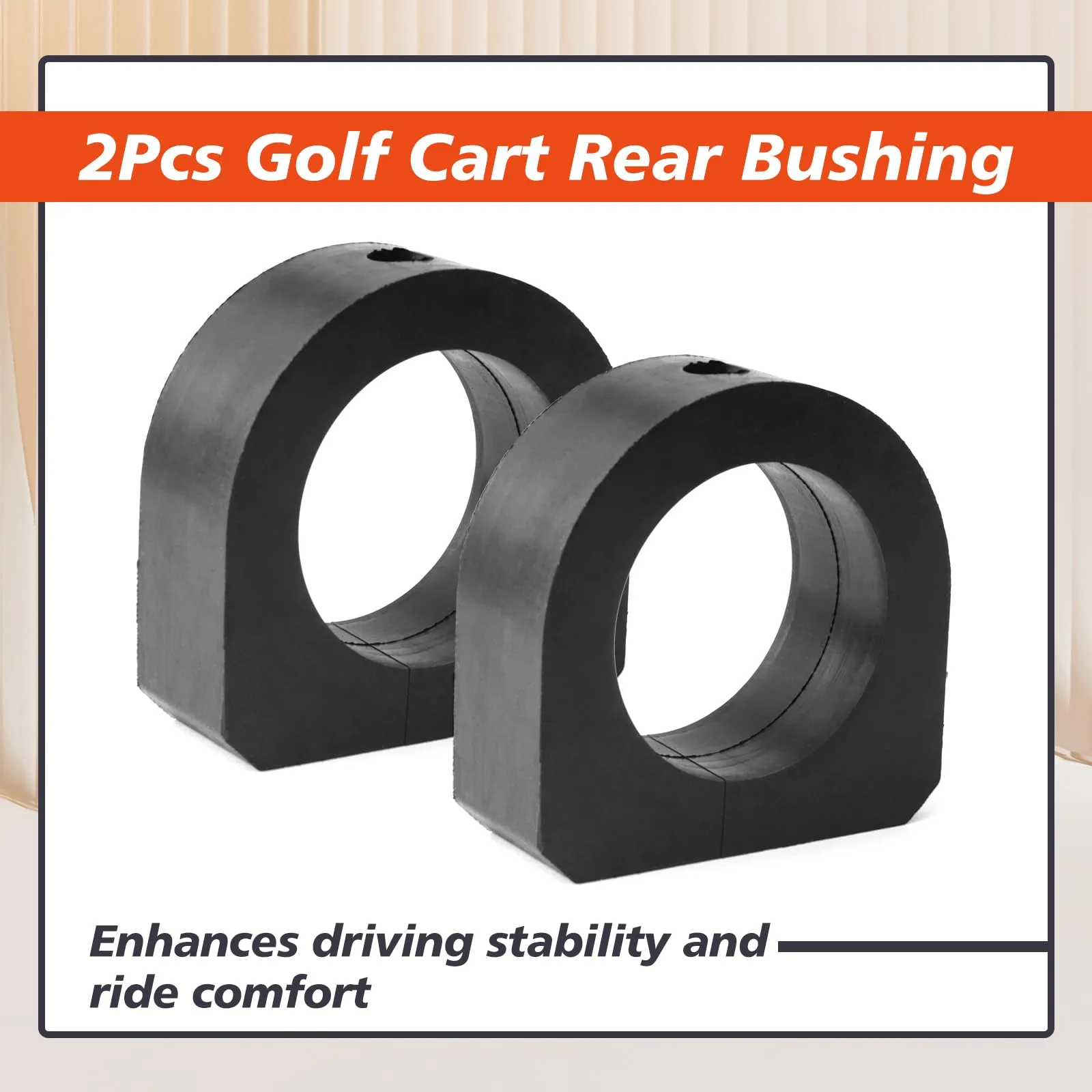 Mhrxusd 72117G01 Rear Bushing for E-Z-GO Golf Carts image 2
