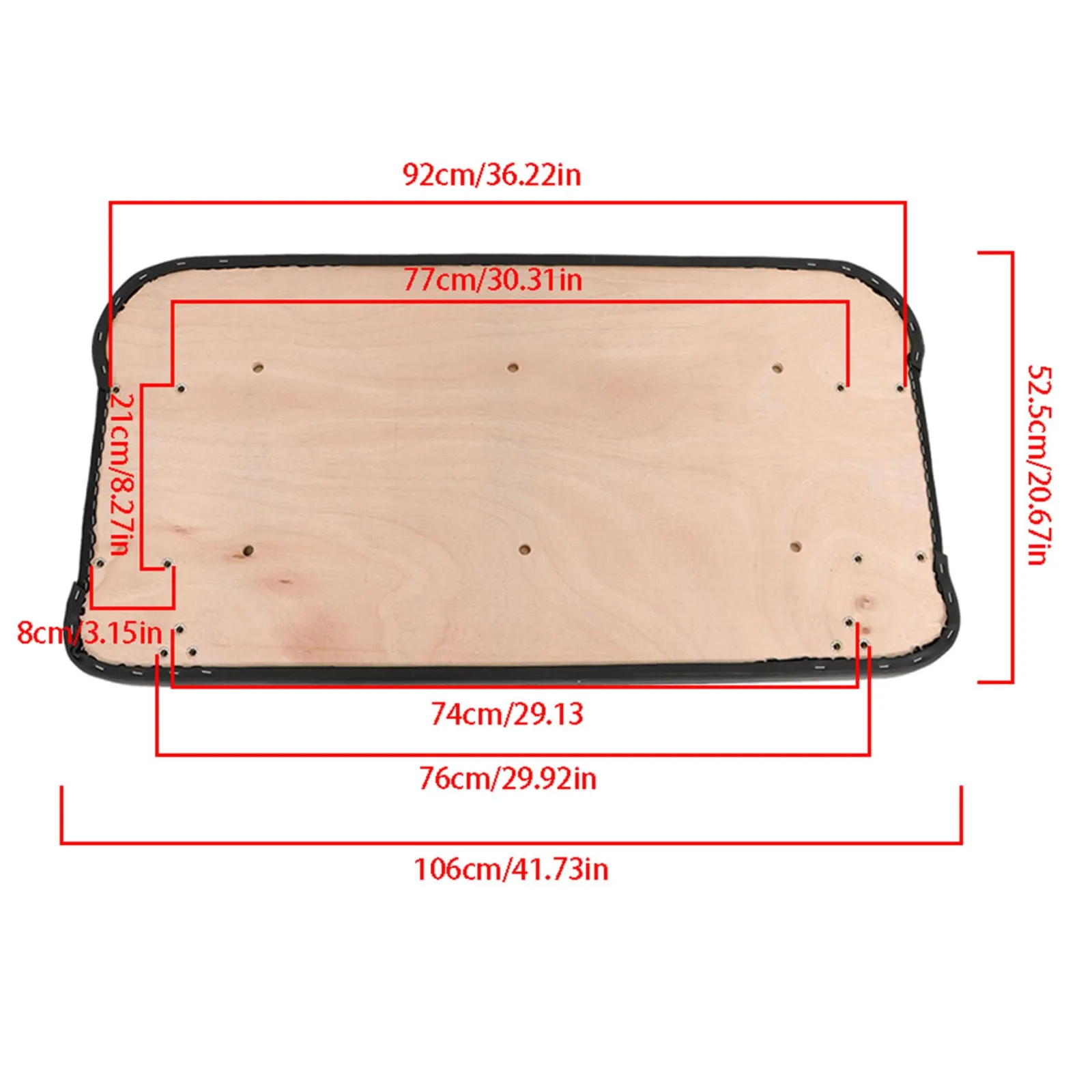 GXYWADY Front Seat Bottom Cushion for E-Z-GO TXT 1994-2013 image 3