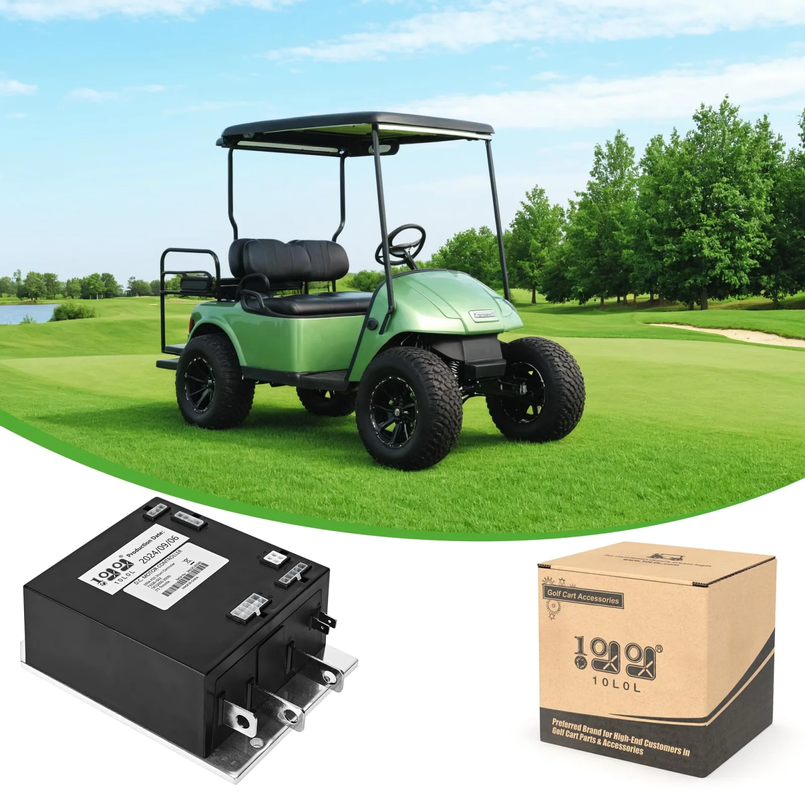 10L0L 36V/350A Controller for E-Z-GO TXT 2000-2009