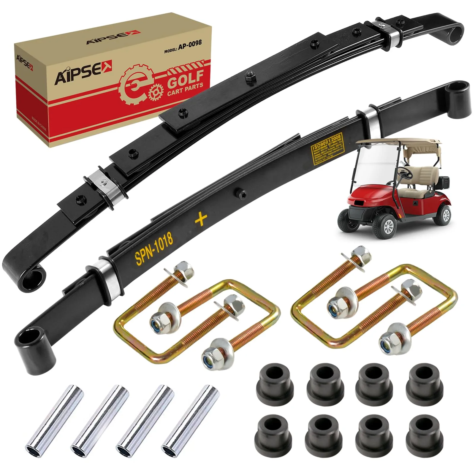 AIPSET AP0020 E-Z-GO TXT Rear Leaf Spring Kit