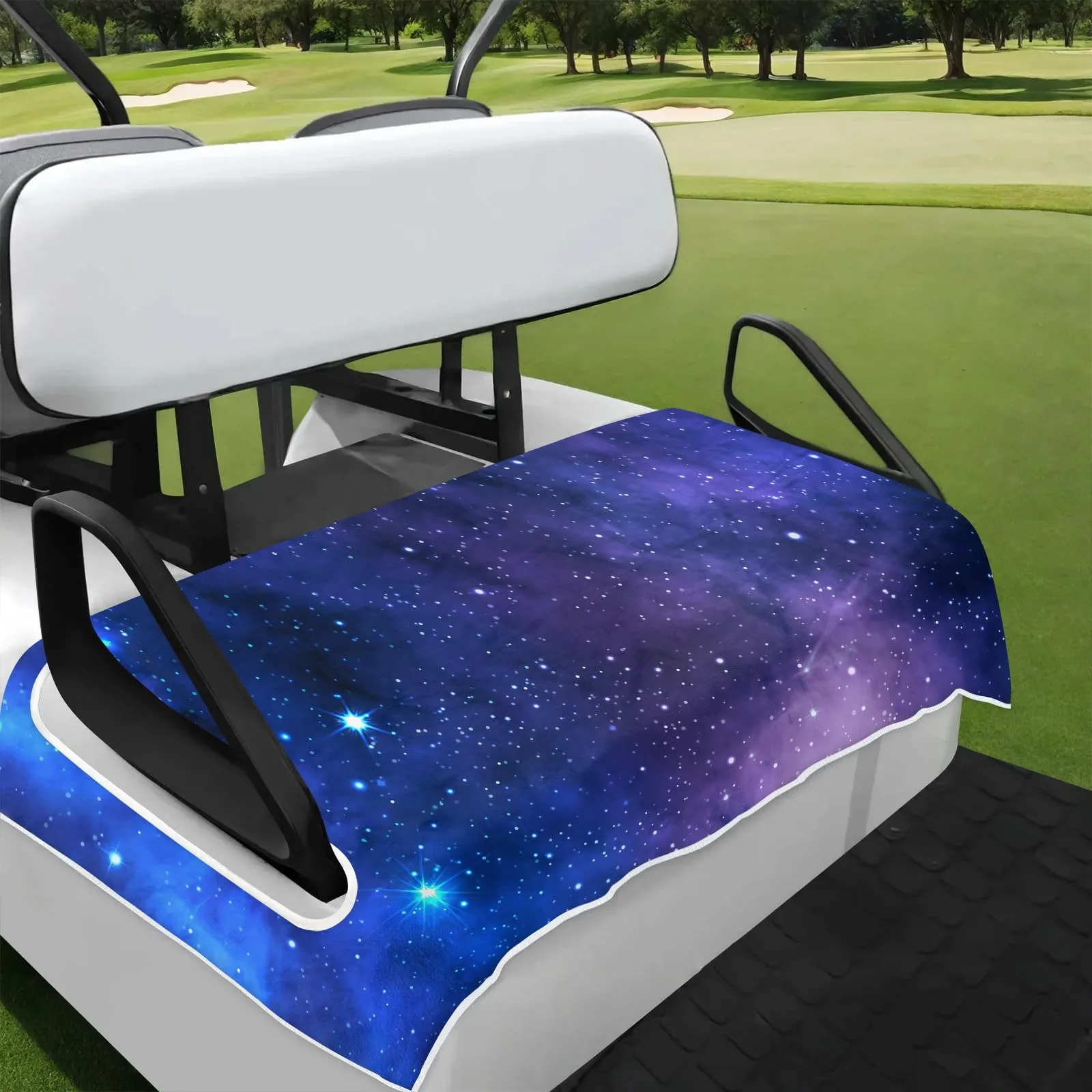 Tiveruda Universal 51" x 31" Golf Cart 2-Person Seat Cover - Polyester