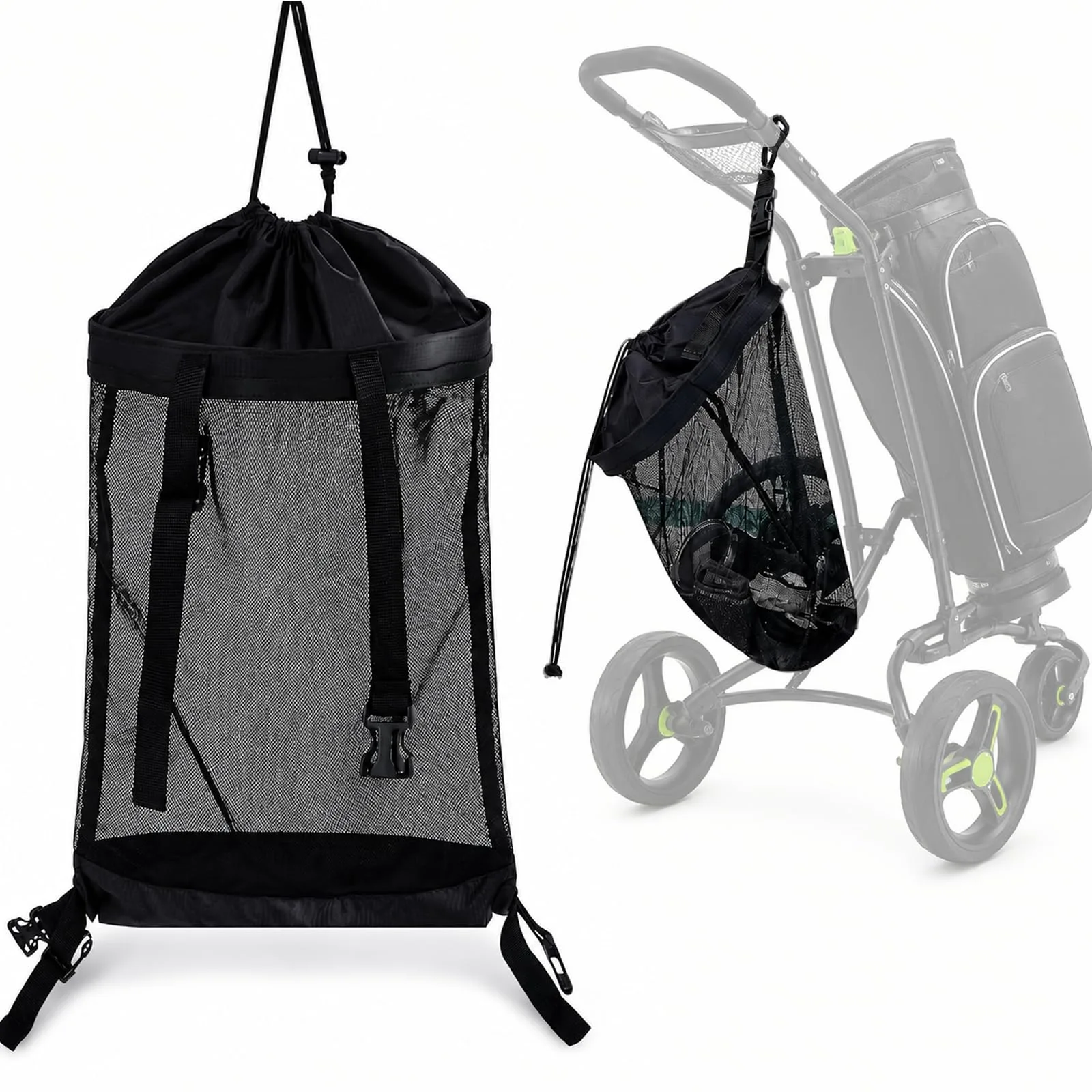 Yoclacr Storage Bag for SereneLife Aluminum Golf Cart