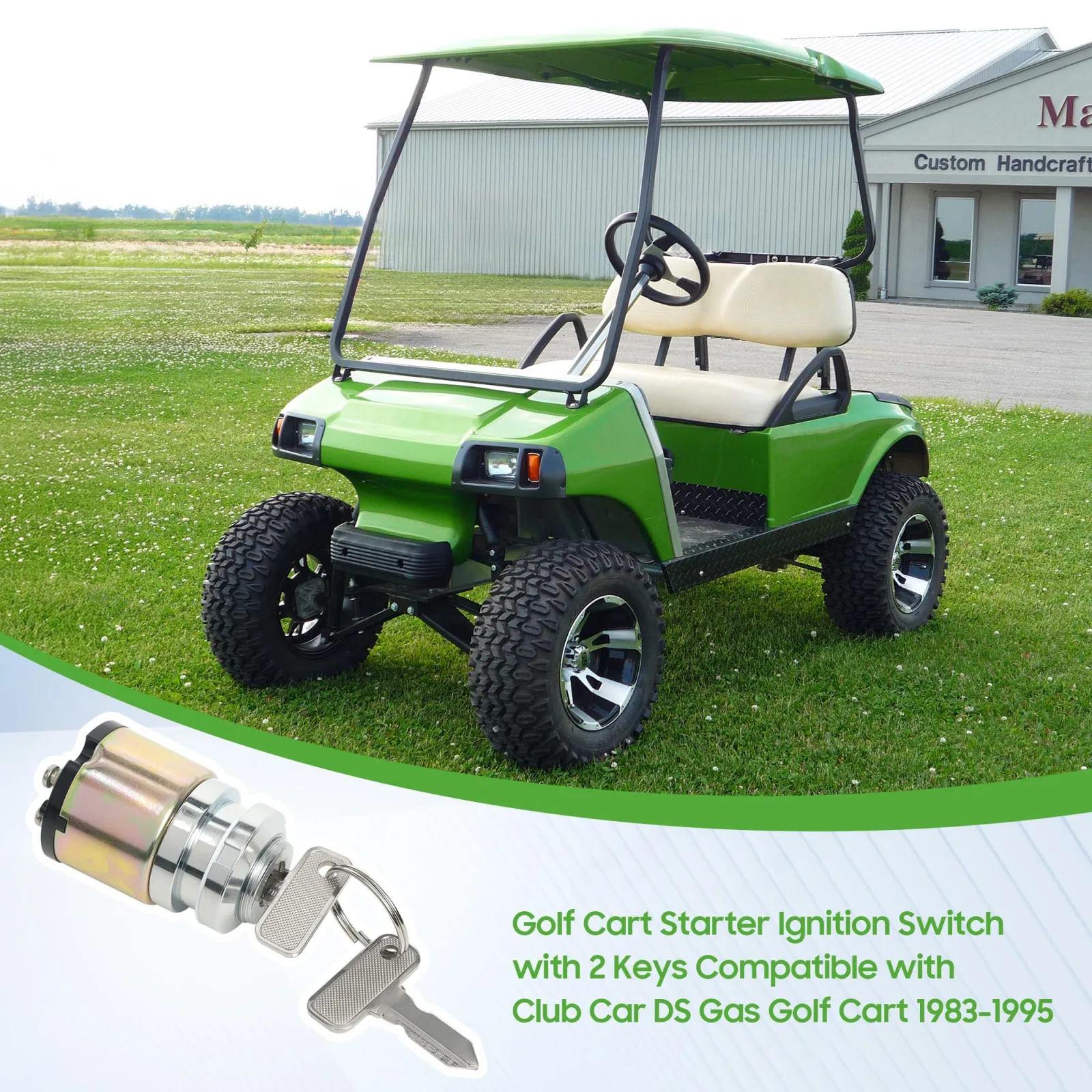 10L0L Ignition Switch for Club Car DS Gas 1983-1995 image 3