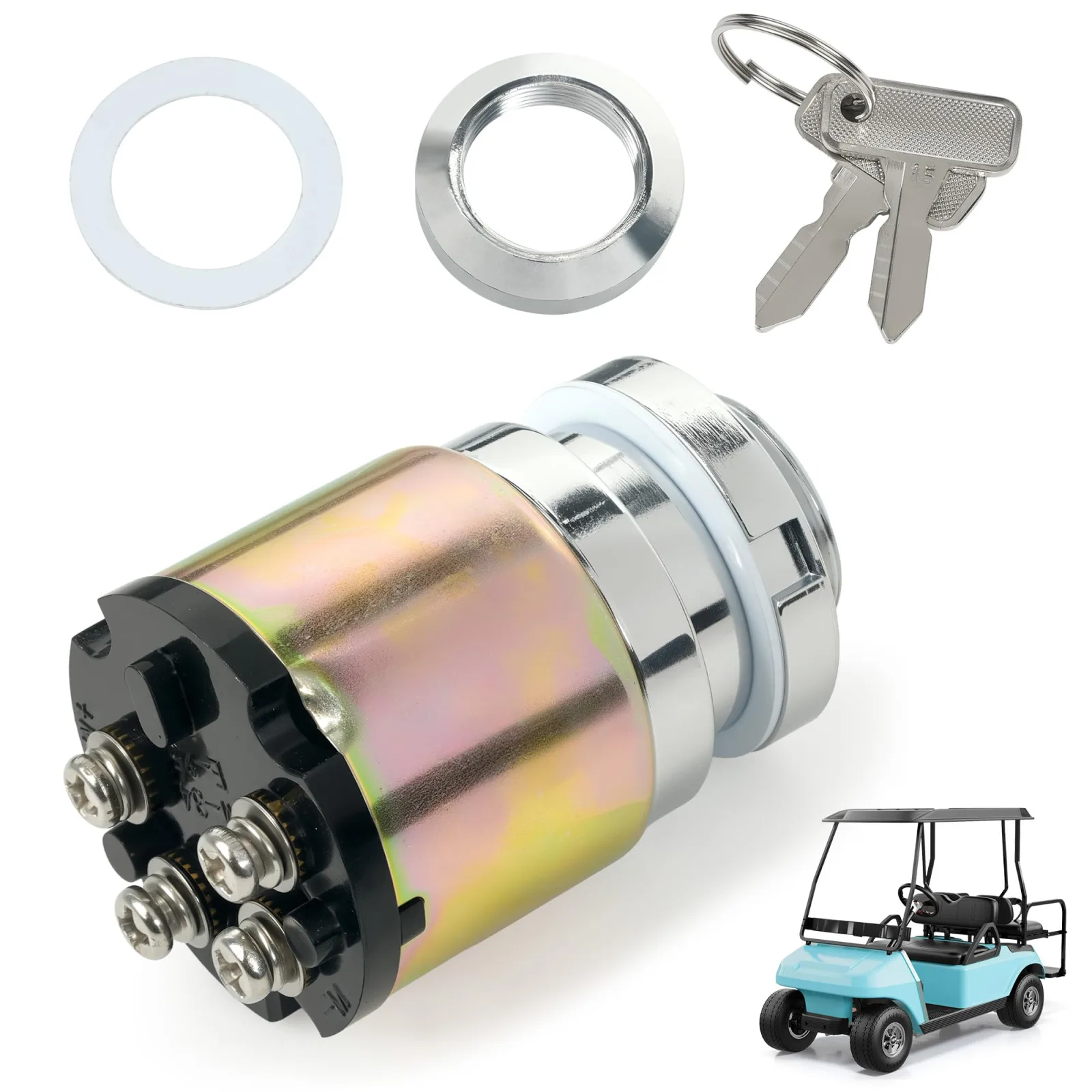10L0L Ignition Switch for Club Car DS Gas 1983-1995