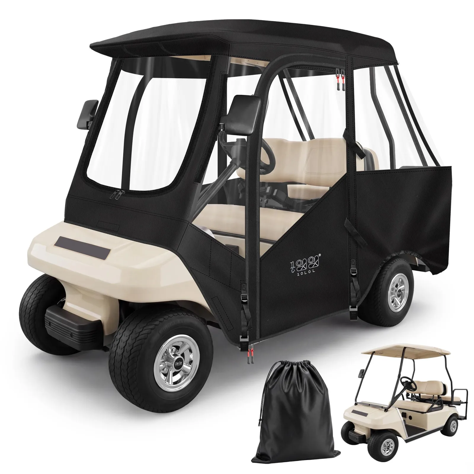10L0L Enclosure for Club Car DS 4-Passenger Golf Cart