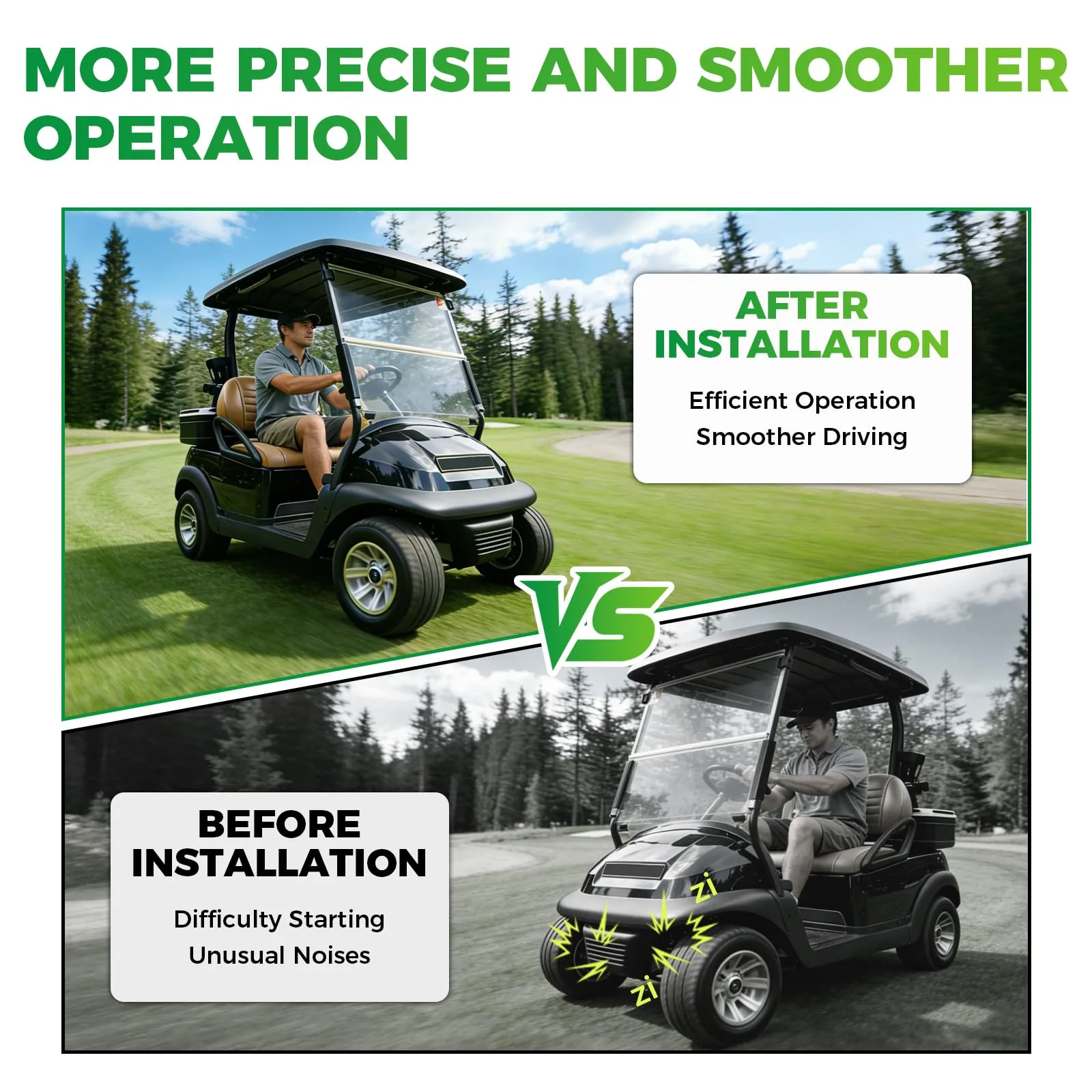 Panglong Starter Generator Belt for Club Car DS & Precedent image 4