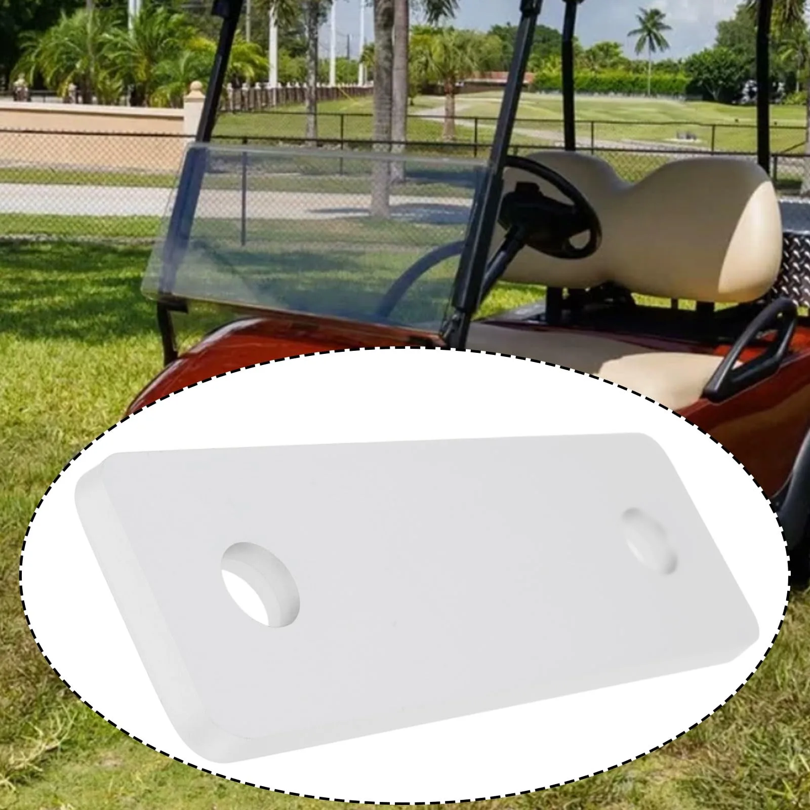 ECSiNG Rear Lift Spacers for Club Car Precedent AFU41424F image 2