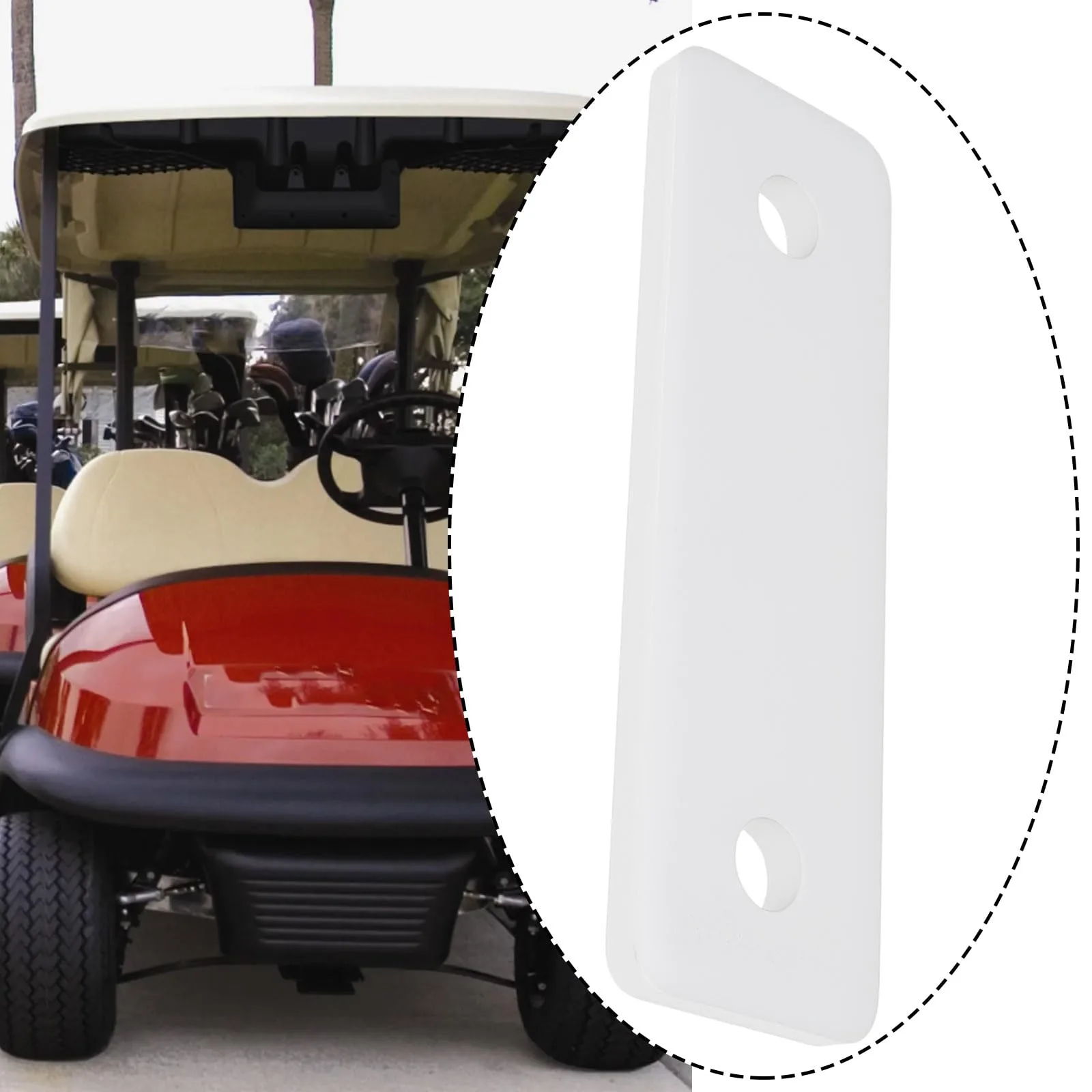 ECSiNG Rear Lift Spacers for Club Car Precedent AFU41424F image 3