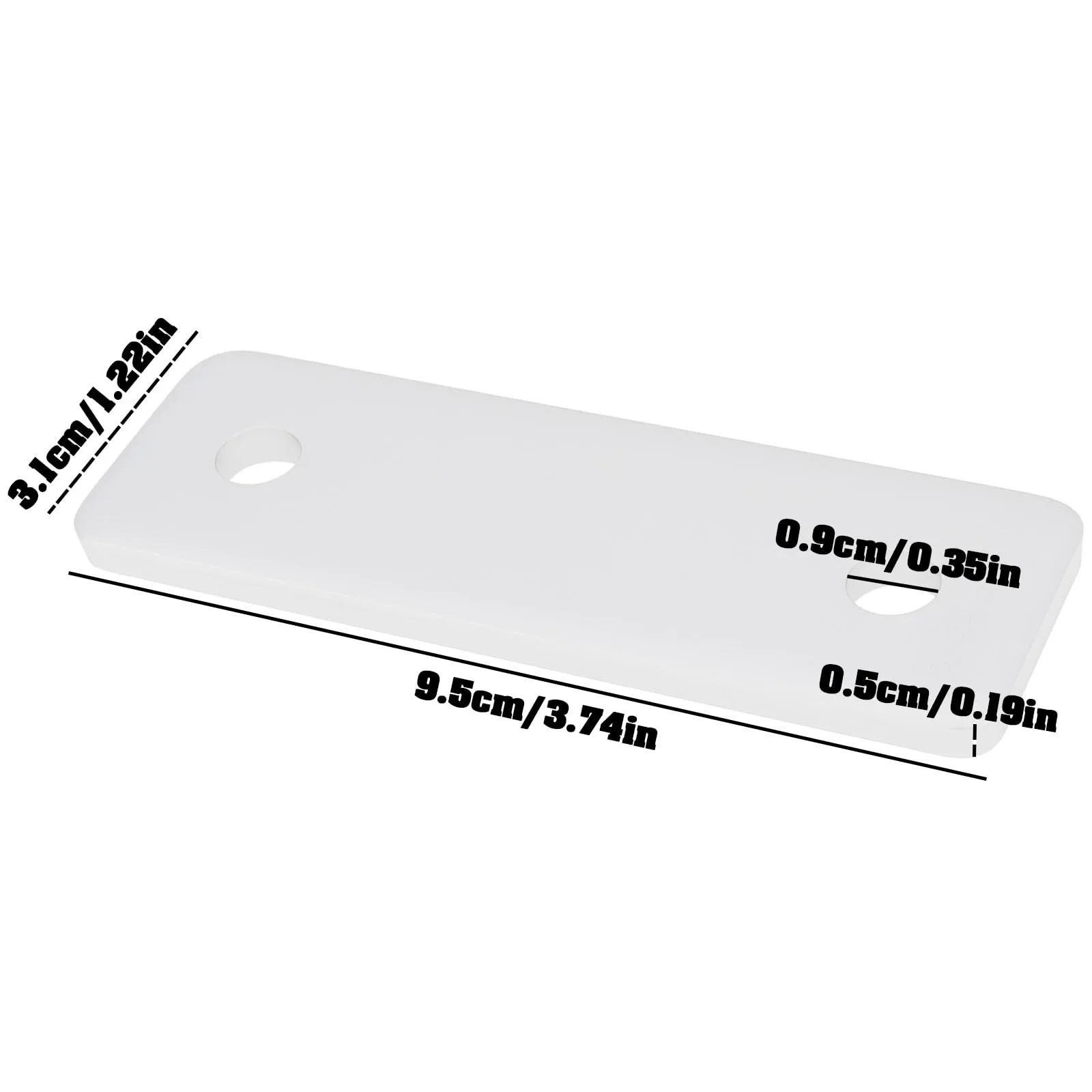 ECSiNG Rear Lift Spacers for Club Car Precedent AFU41424F image 4