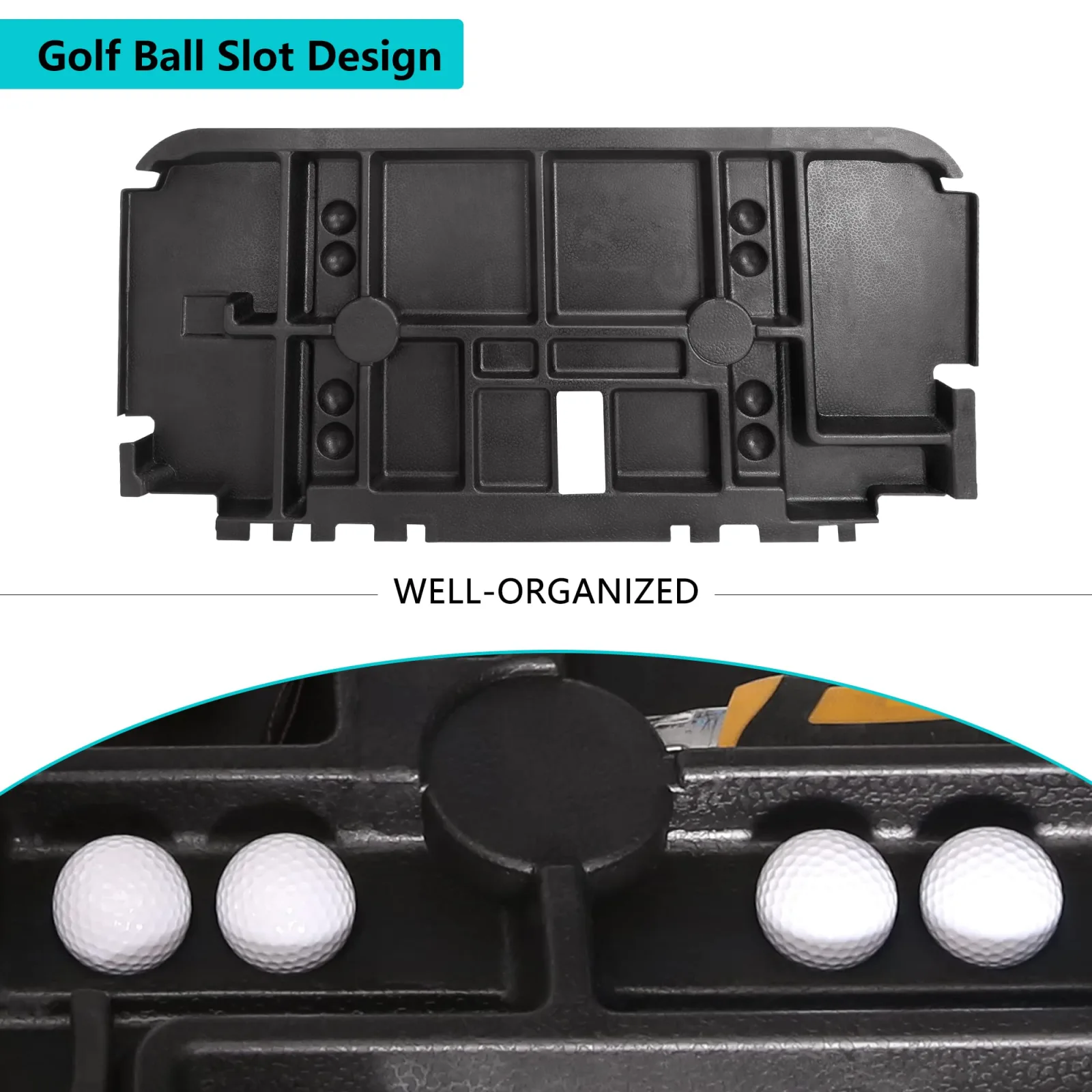 10L0L Under-Seat Storage Tray for Club Car Precedent image 4