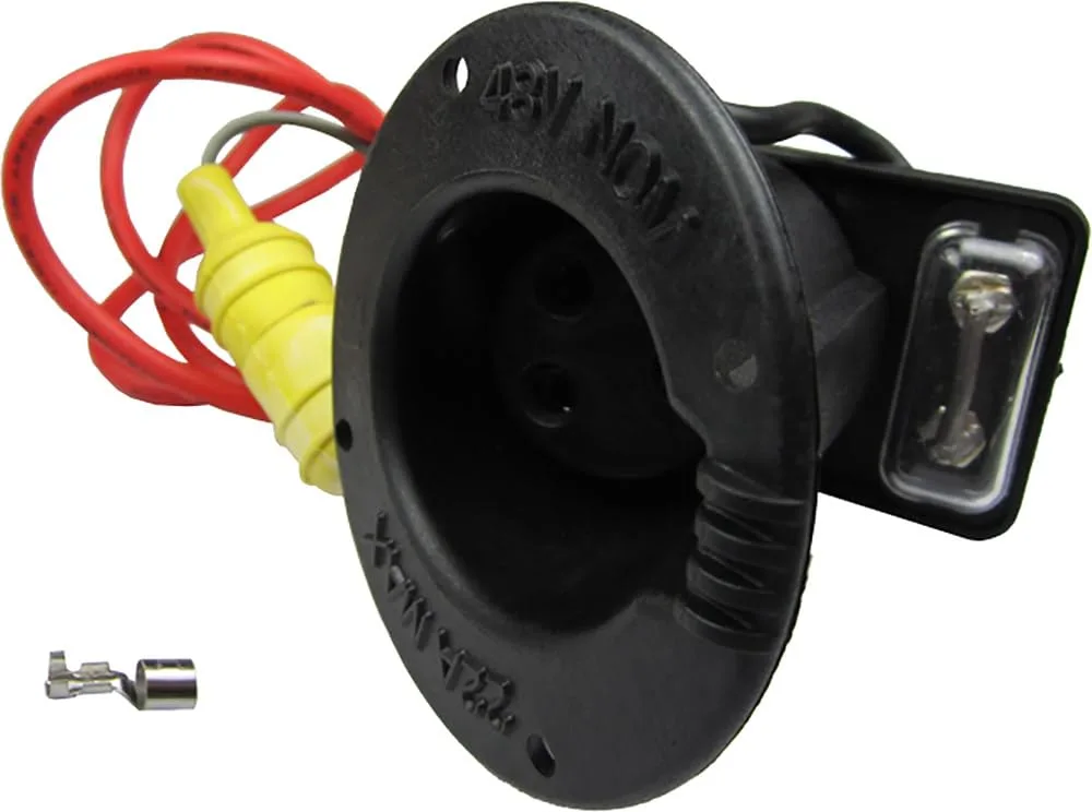 Golf Cart King Club Car 48V Charger Receptacle Assembly