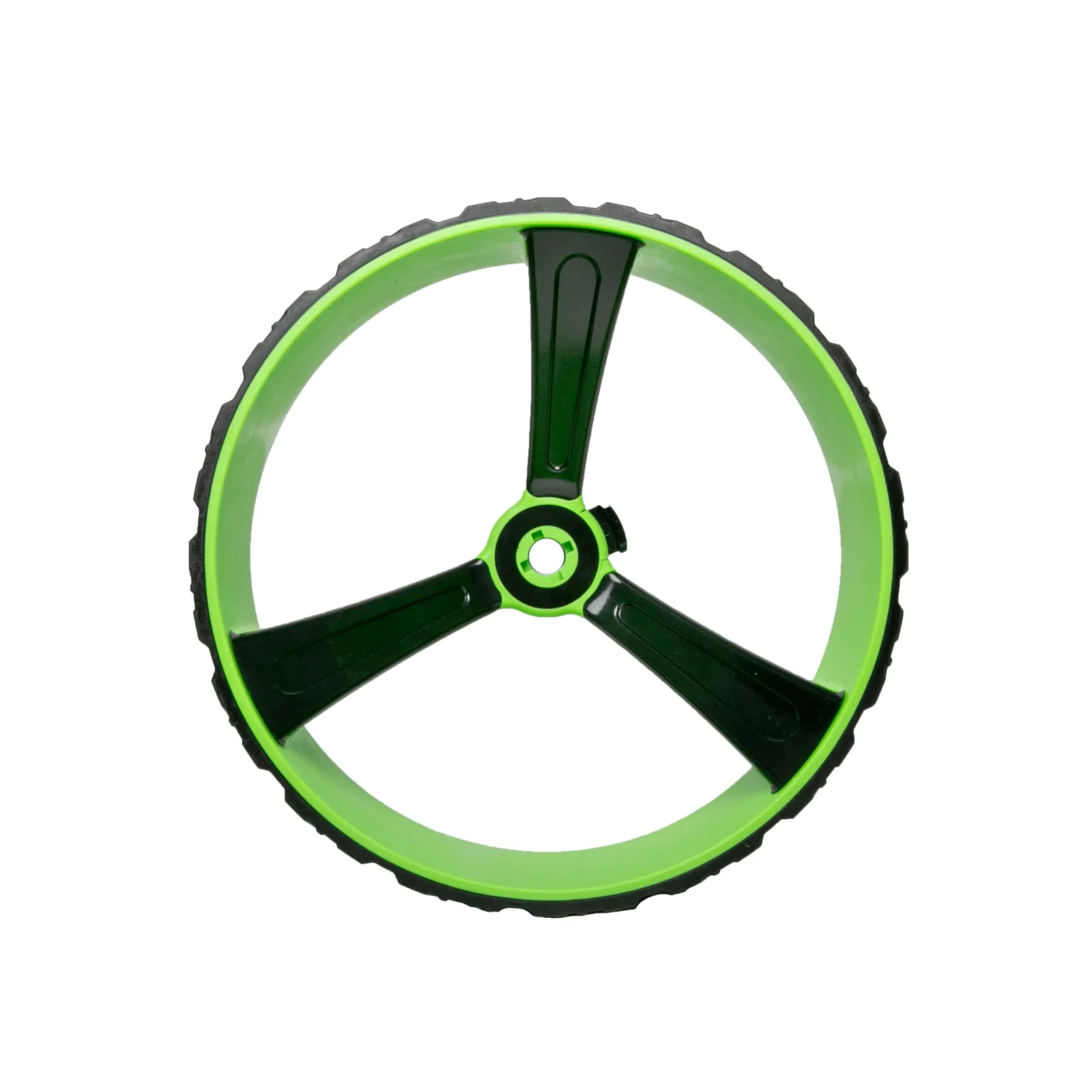 MGI Zip X5 Rear Wheel, Black-Green, 2019+