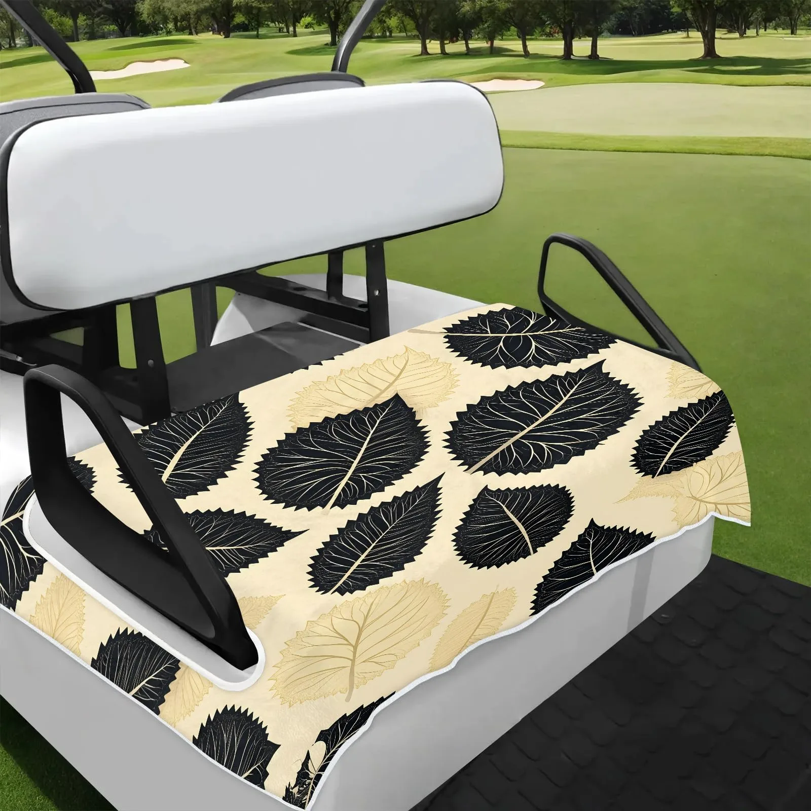 Tiveruda Golf Cart Seat Cover for Double Seats, 51 x 31 in