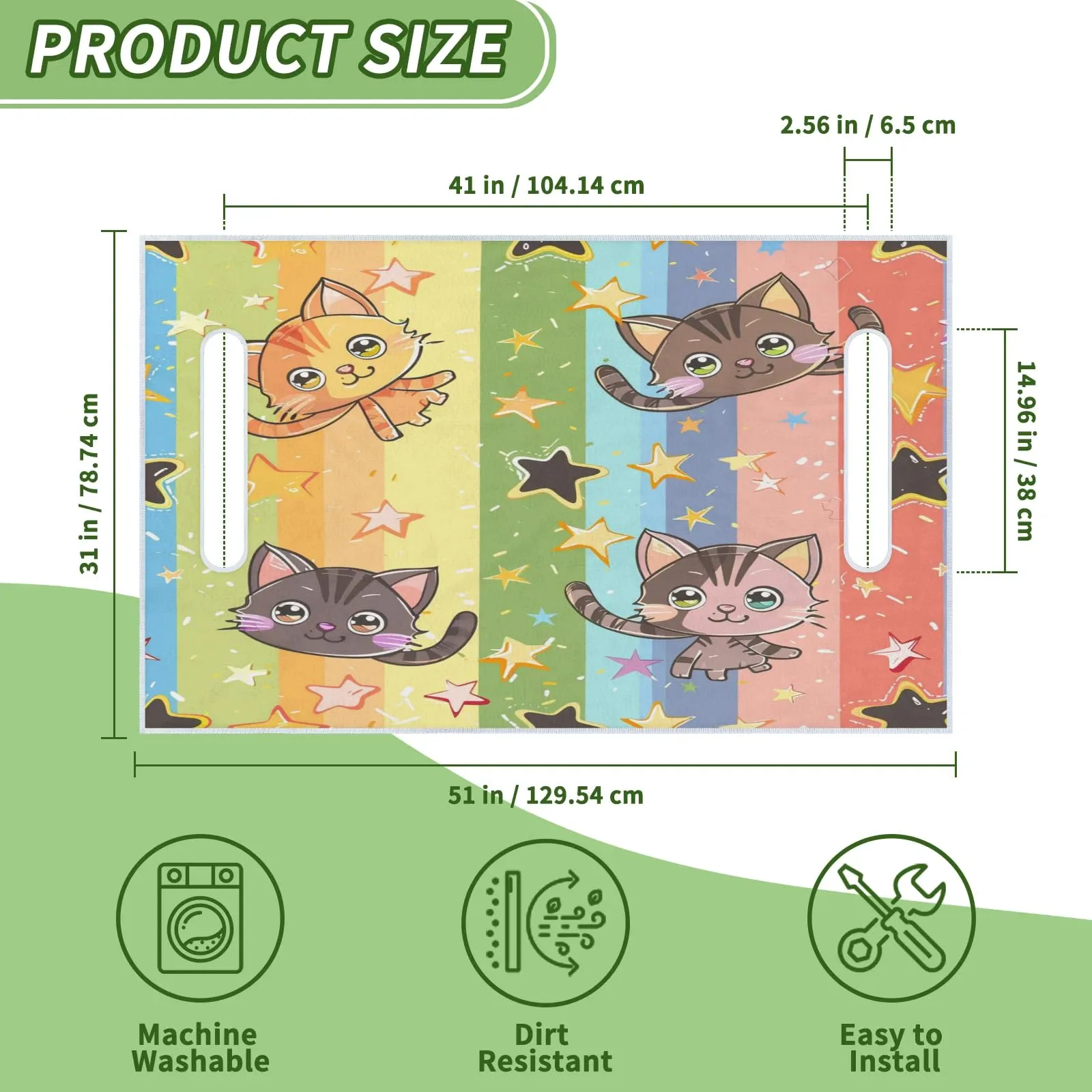 Tiveruda Golf Cart Seat Cover for Double Seats 51 x 31 in image 2