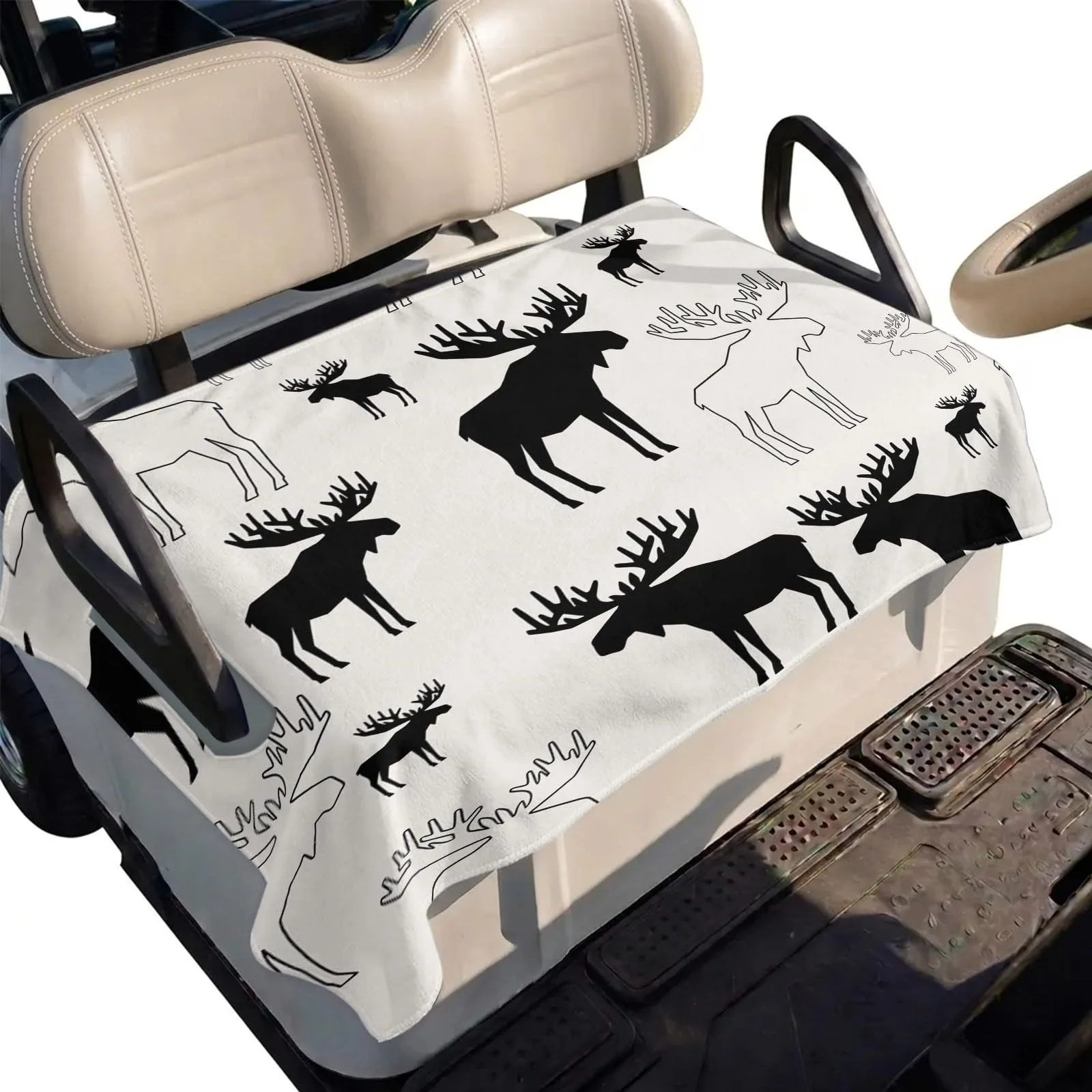 DecorLovee Golf Cart Seat Cover 51 x 31 in