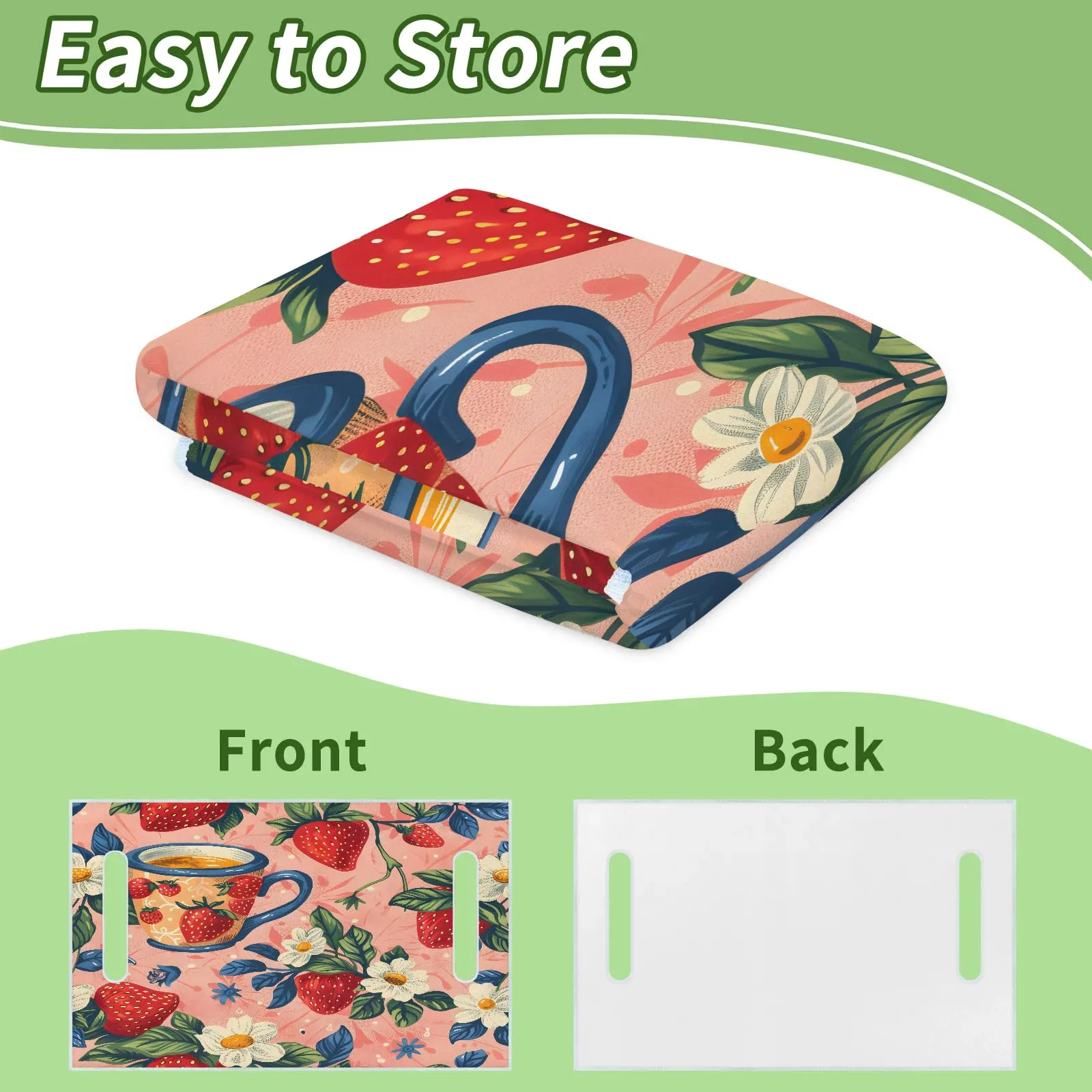 Tiveruda Golf Cart Seat Cover for Double Seats image 4