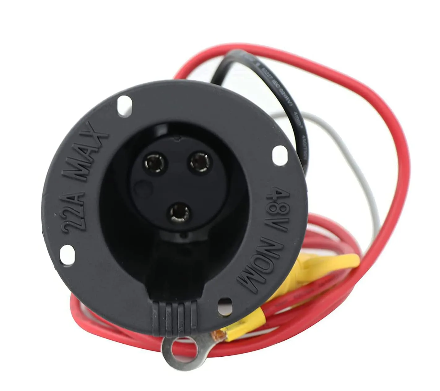BestAccess 48V Charger Receptacle for Club Car DS