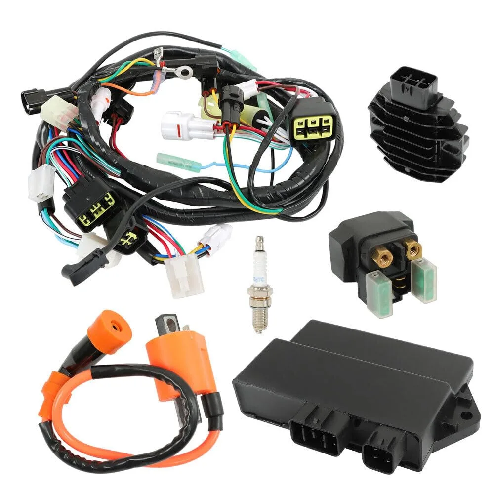 Generic Mod-G33S-2969 Ignition Coil/CDI/Relay/Regulator Wire Harness for Yamaha Raptor 350 (2004–2013)