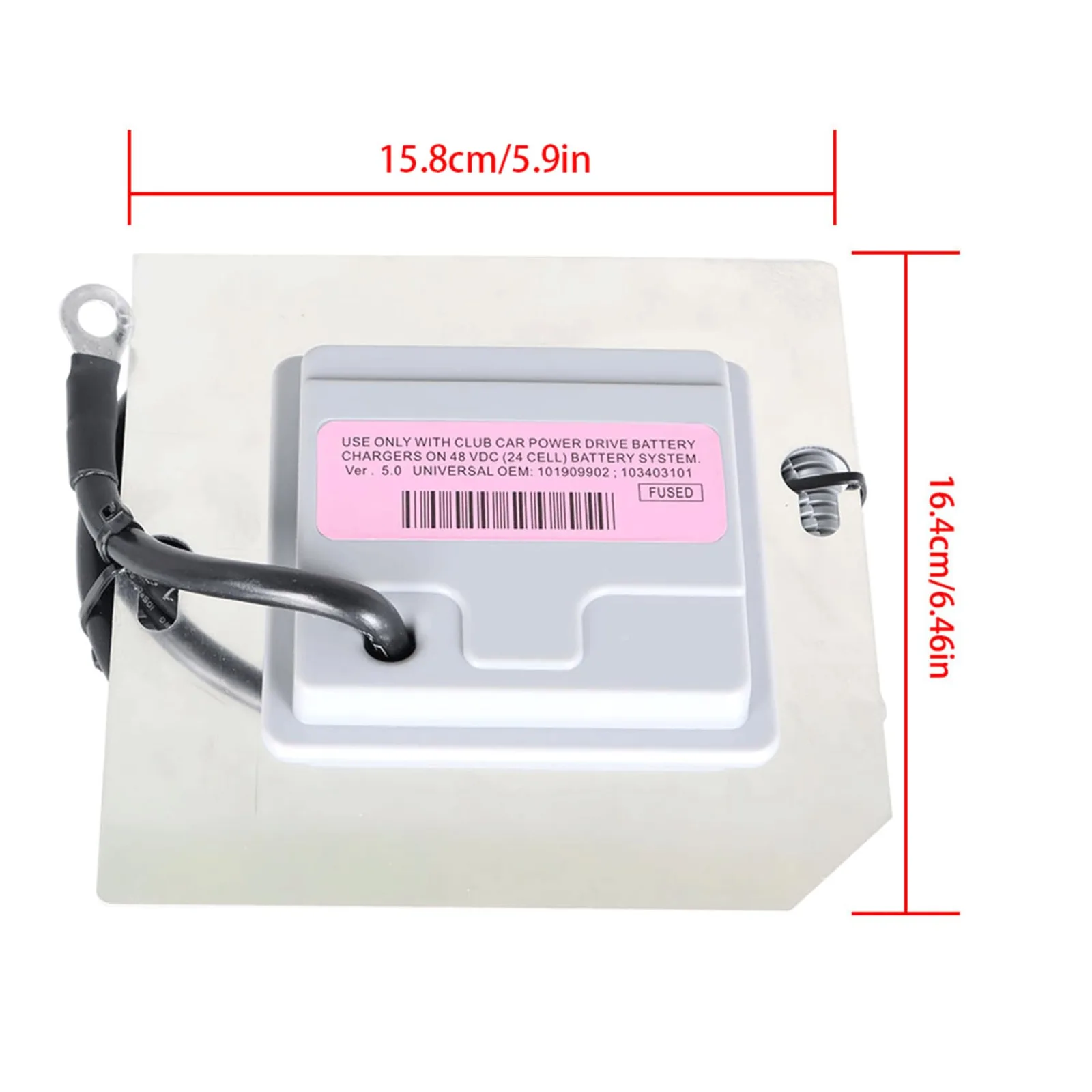 waltyotur 48V OBC for Club Car DS II, DS and IQ image 3