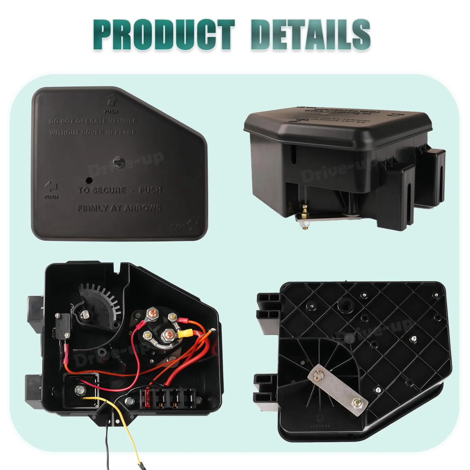 DRIVE UP Electrical Box Assembly for Club Car DS Gas image 3