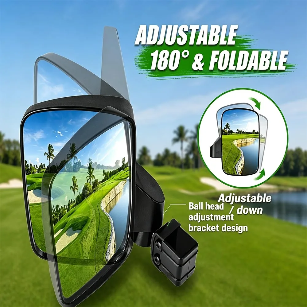 SADFGF Side Mirrors for Club Car Precedent 2010-2023 image 2
