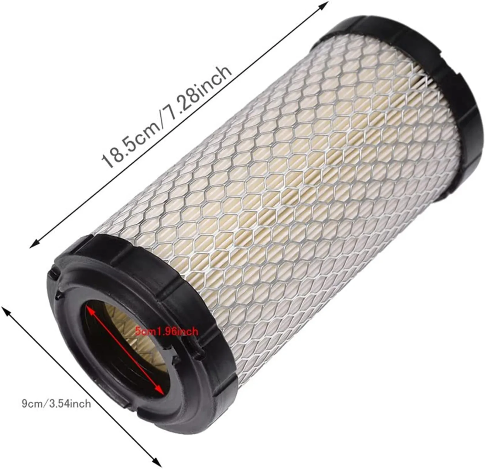 Viefow 1025582-01 Golf Cart Canister Air Filter image 3