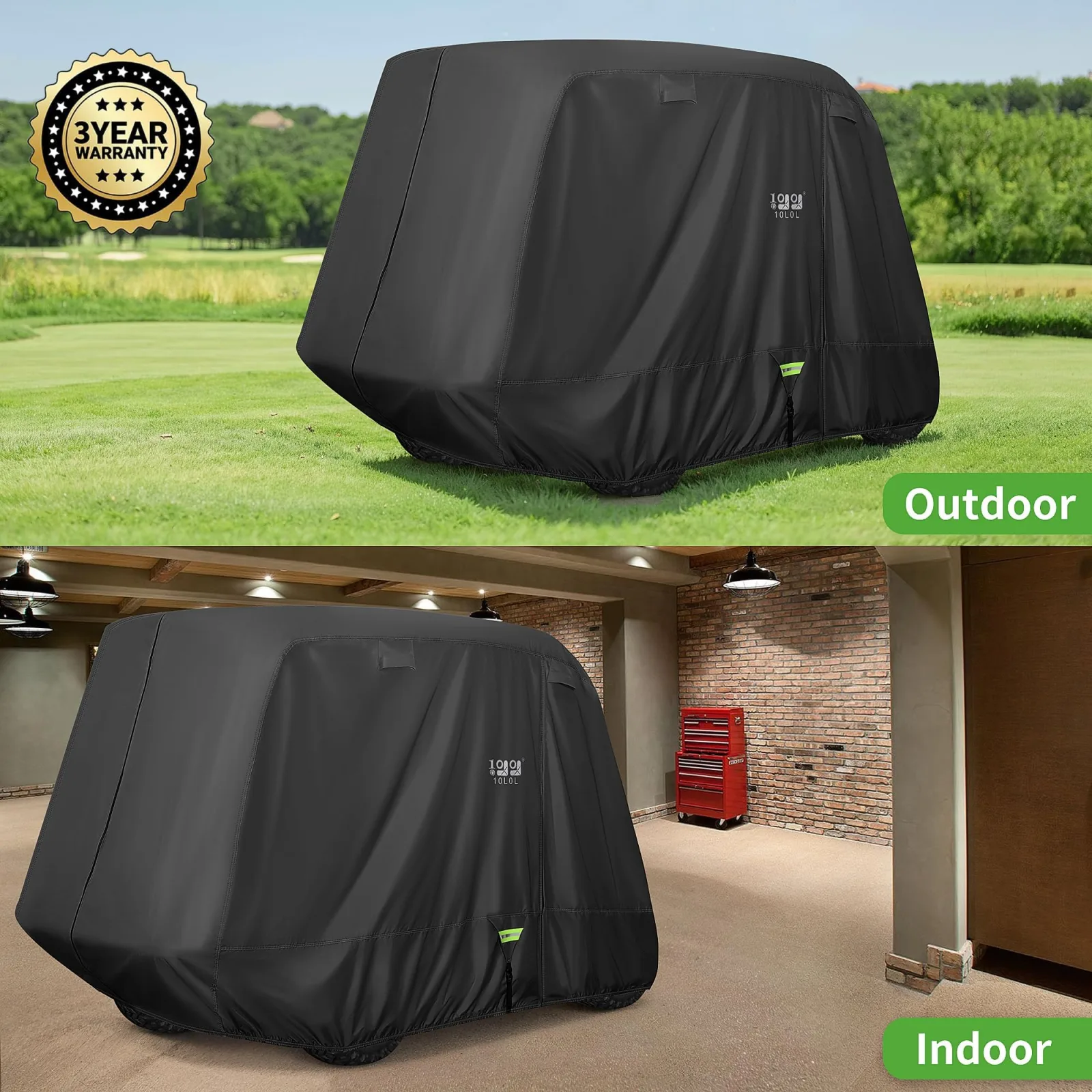 10L0L 650D Golf Cart Cover for EZGO, Club Car & Yamaha image 3