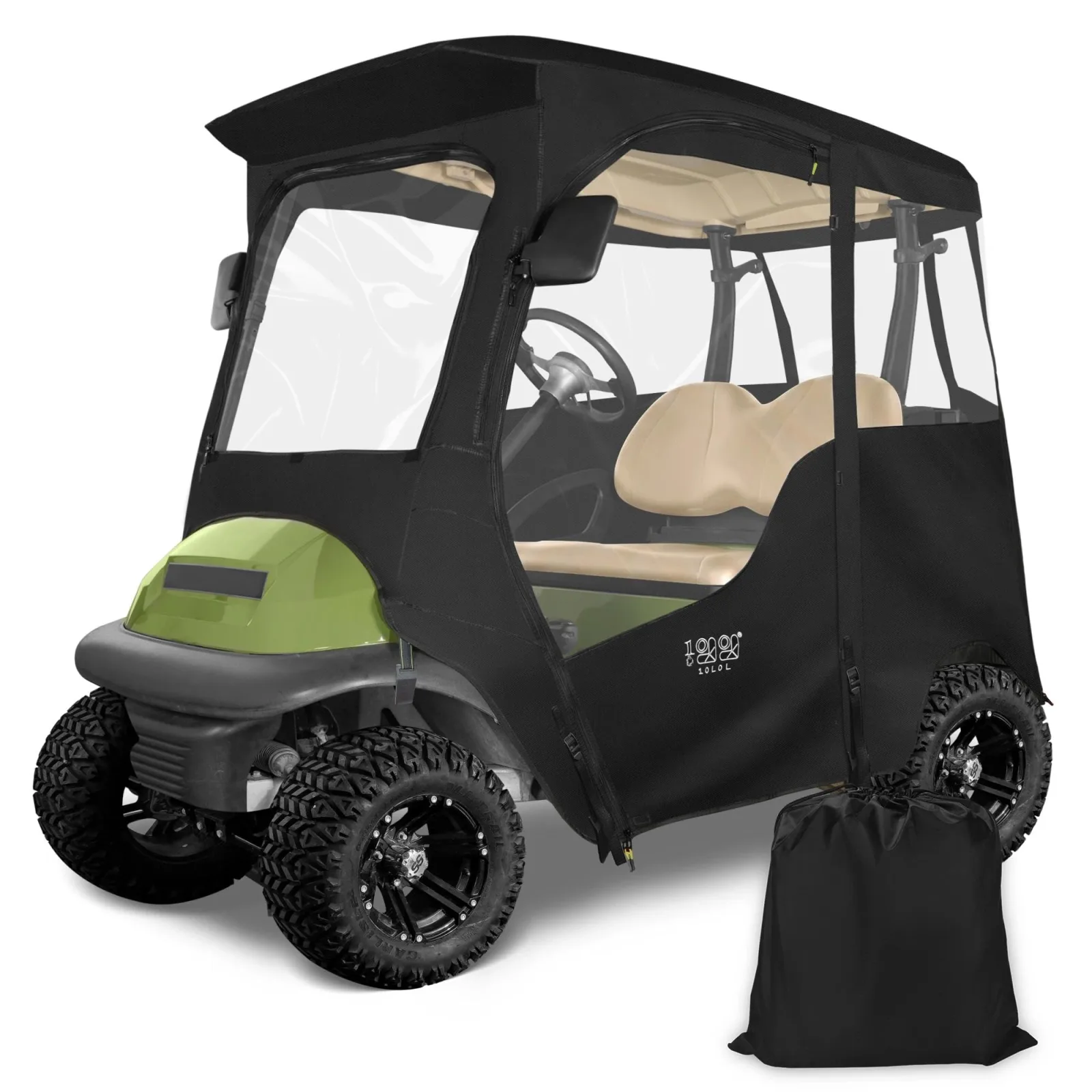 10L0L Deluxe Enclosure for Club Car Precedent, Onward & Tempo