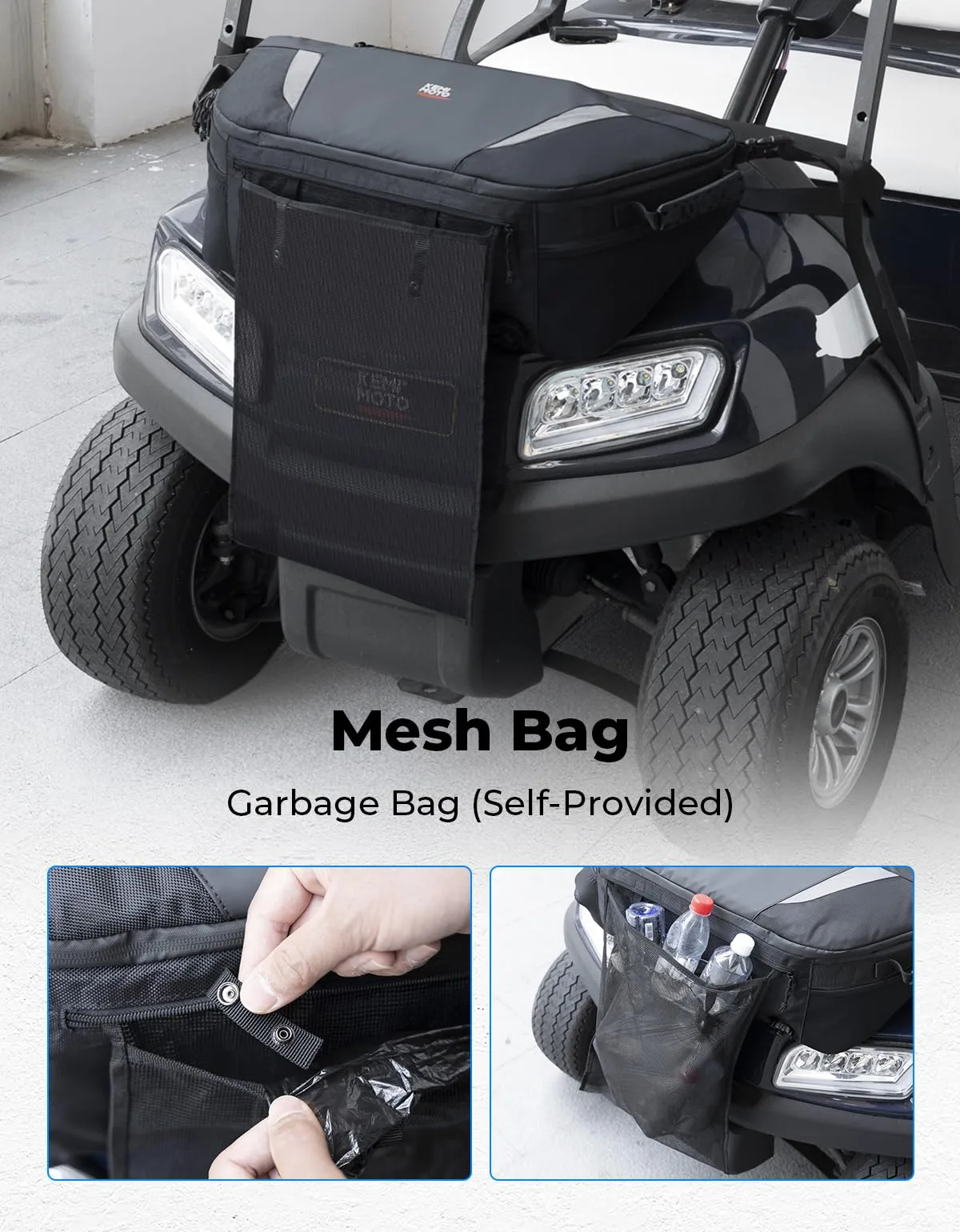KEMIMOTO 32L Golf Cart Cooler Bag for Club Car & E-Z-GO image 4