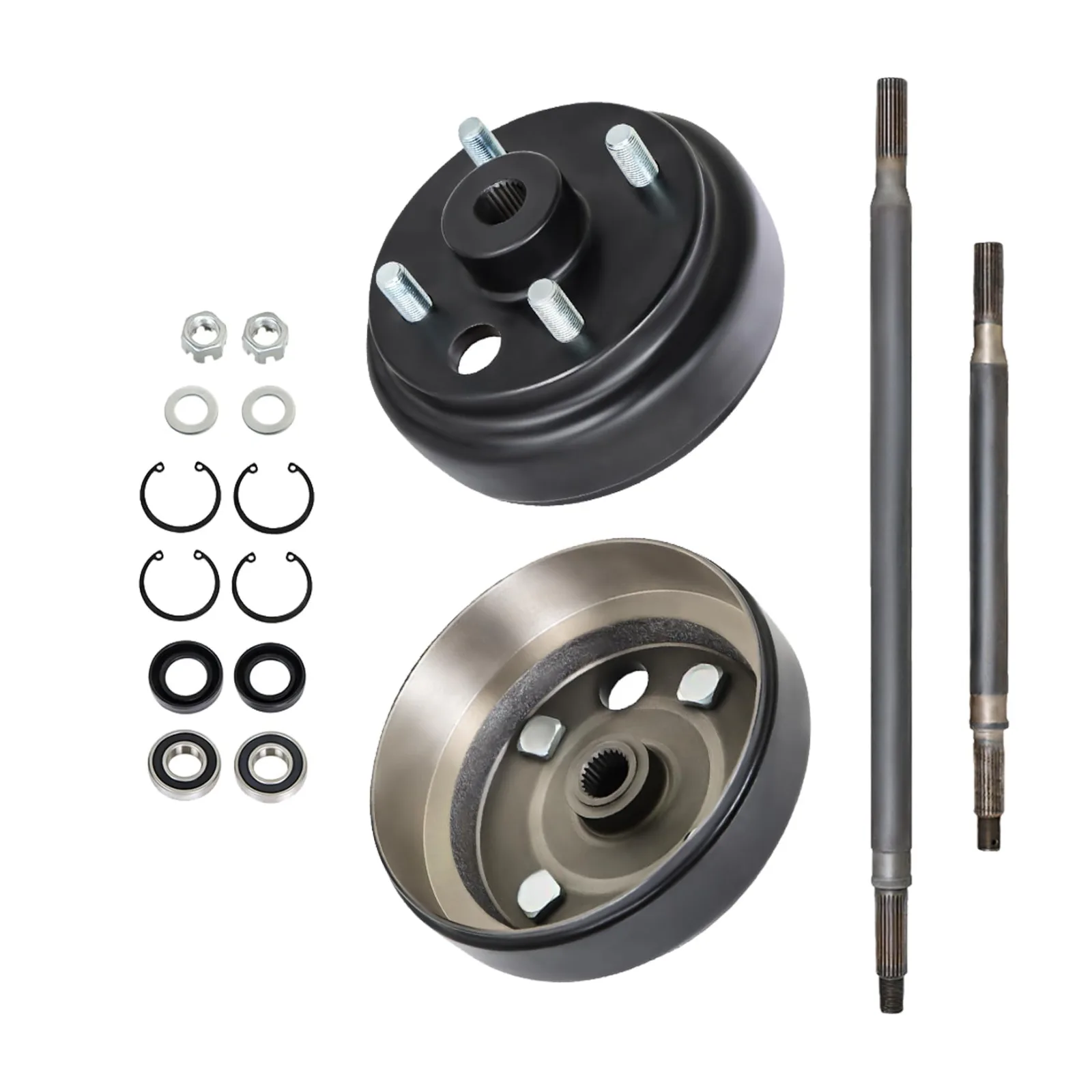 Silscvtt E-Z-GO Rear Axle Brake Hub Drum Kit