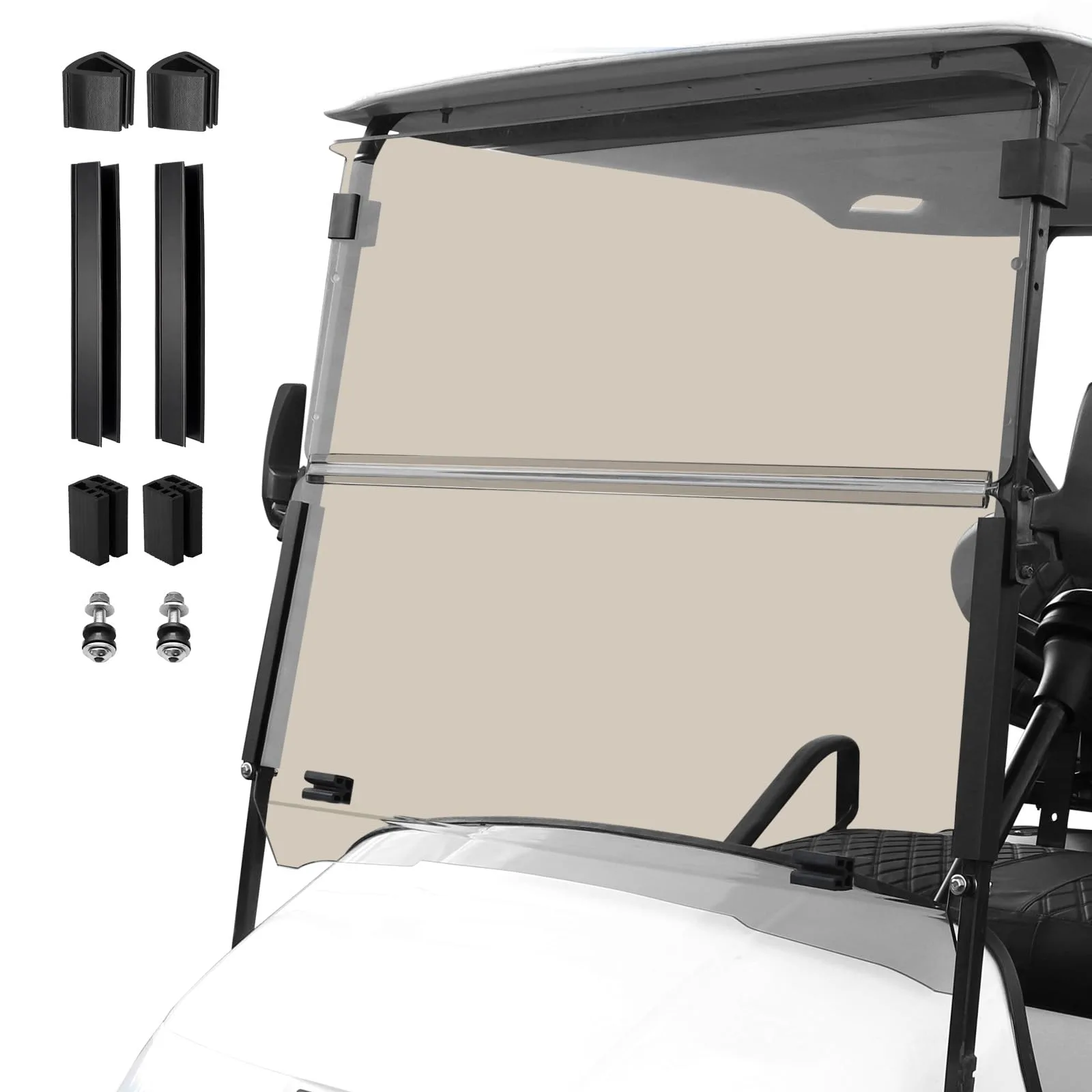 RIZINKART Foldable Windshield for EZGO TXT 1995-2013