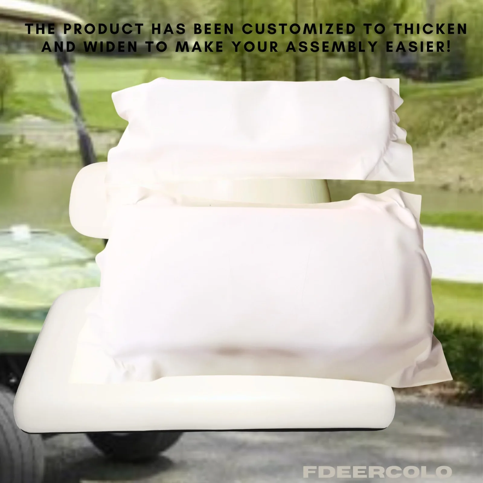 FDEERCOLO Club Car DS2000.5-Up Seat Covers image 3