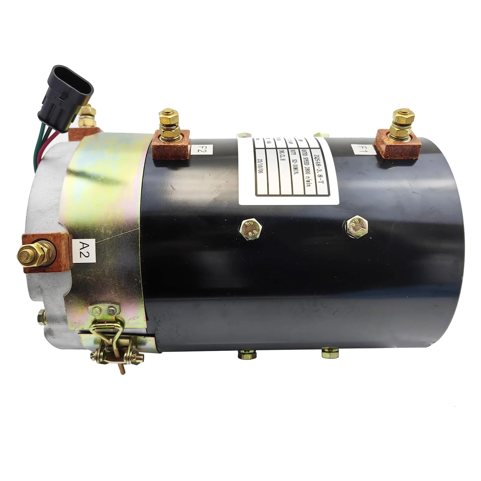 Giuqa ZQS48-3.8-T 48V 3.8kW Drive Motor for Tomberlin E-Merge