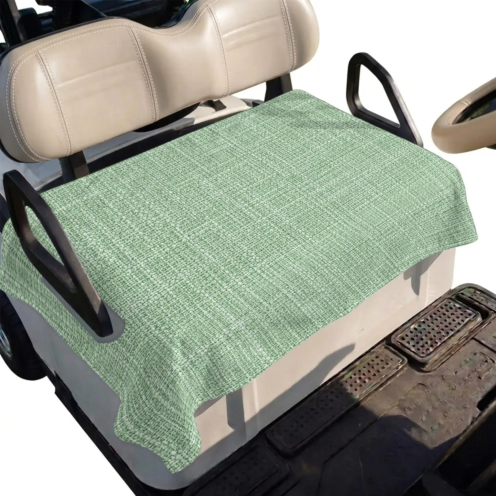 LooPoP Sage Green Microfiber Golf Cart Seat Cover