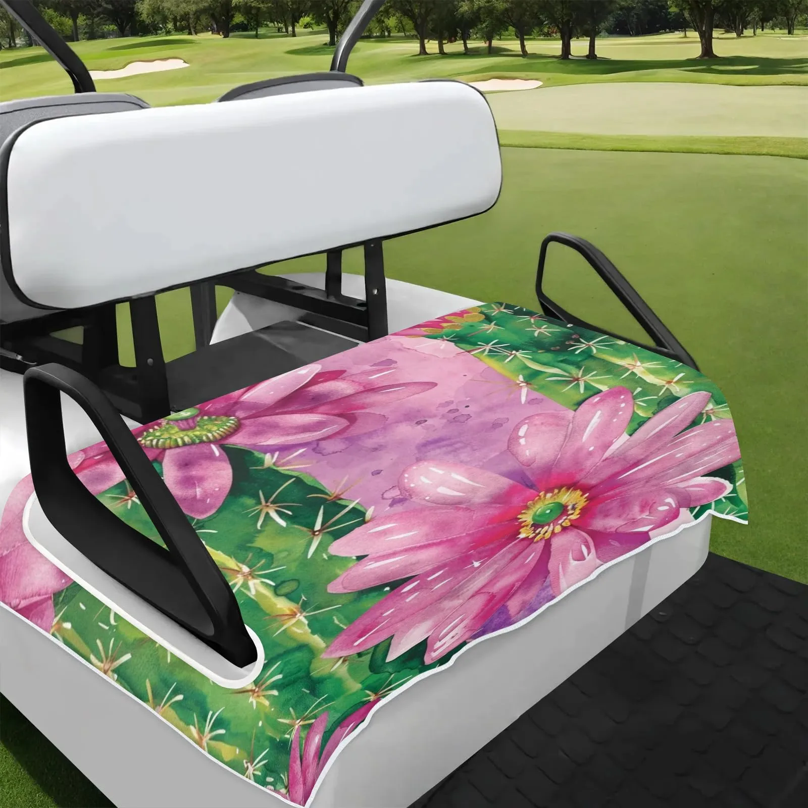 Tiveruda Golf Cart Seat Cover for Double Seats