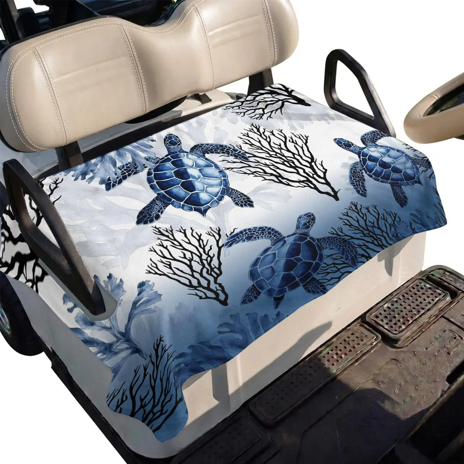 DecorLovee Golf Cart Seat Cover for 2-Seater Carts