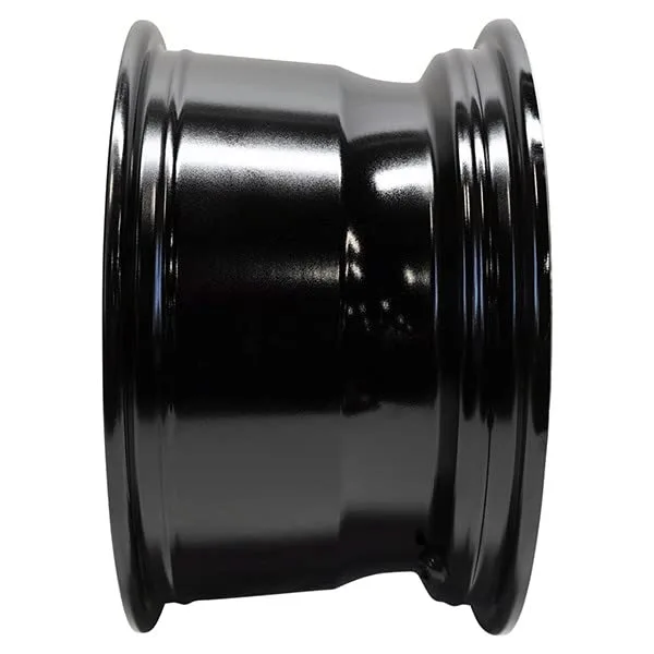 REVENGE 12x7 ET-25 Gloss Black Golf Cart Wheel image 2