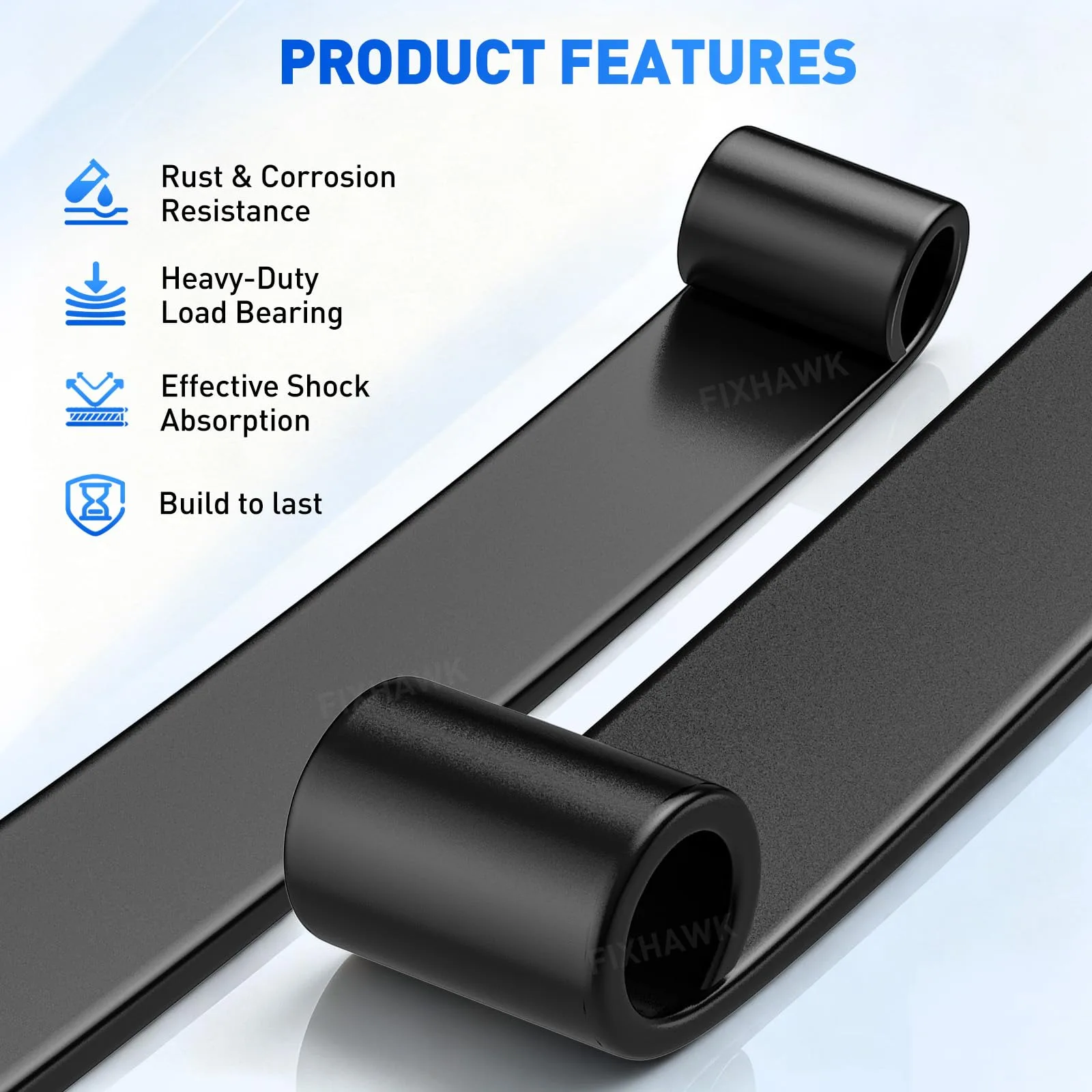 FIXHAWK Club Car Precedent Rear Leaf Spring Kit image 3