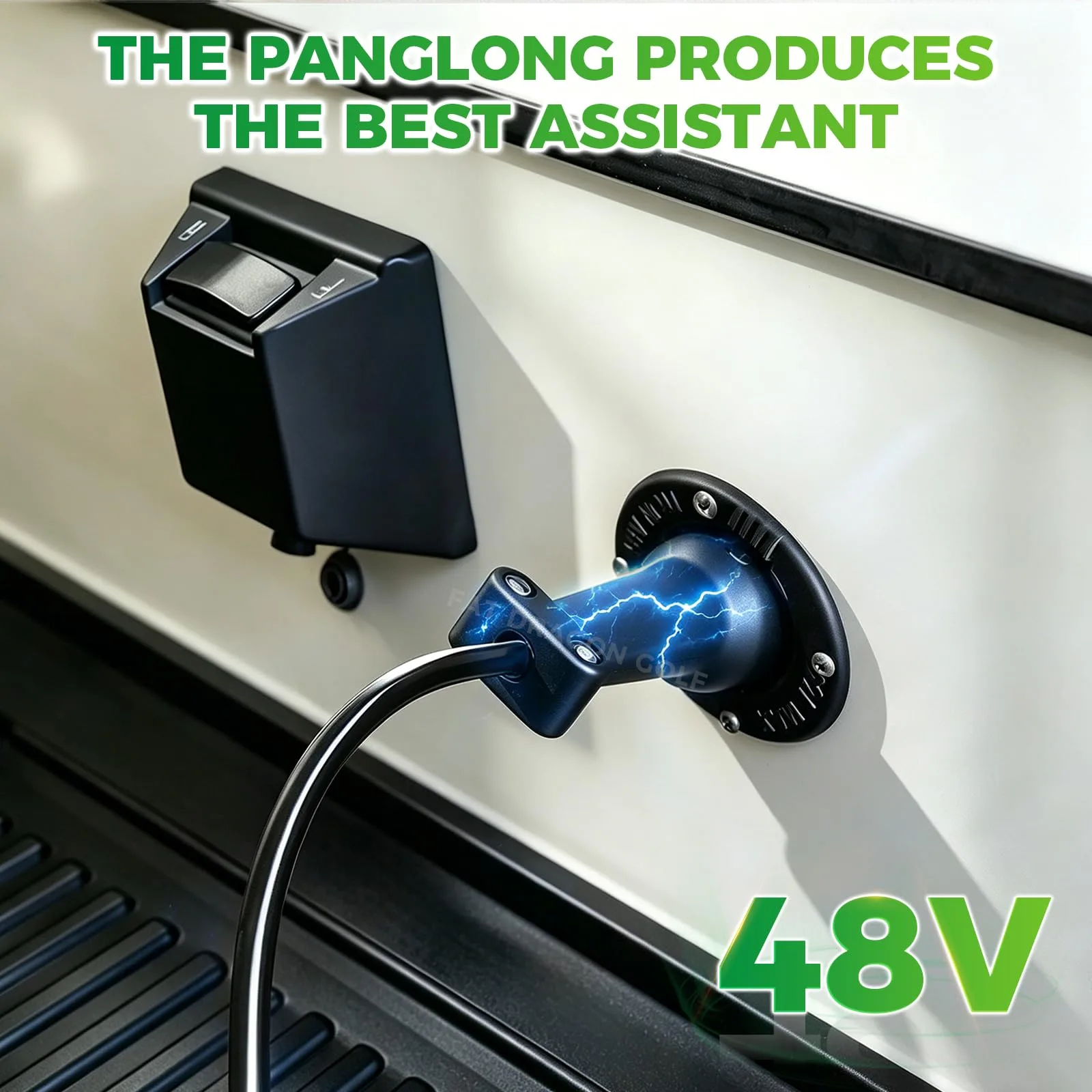 Panglong 48V Charger Plug for Club Car DS & Precedent image 2