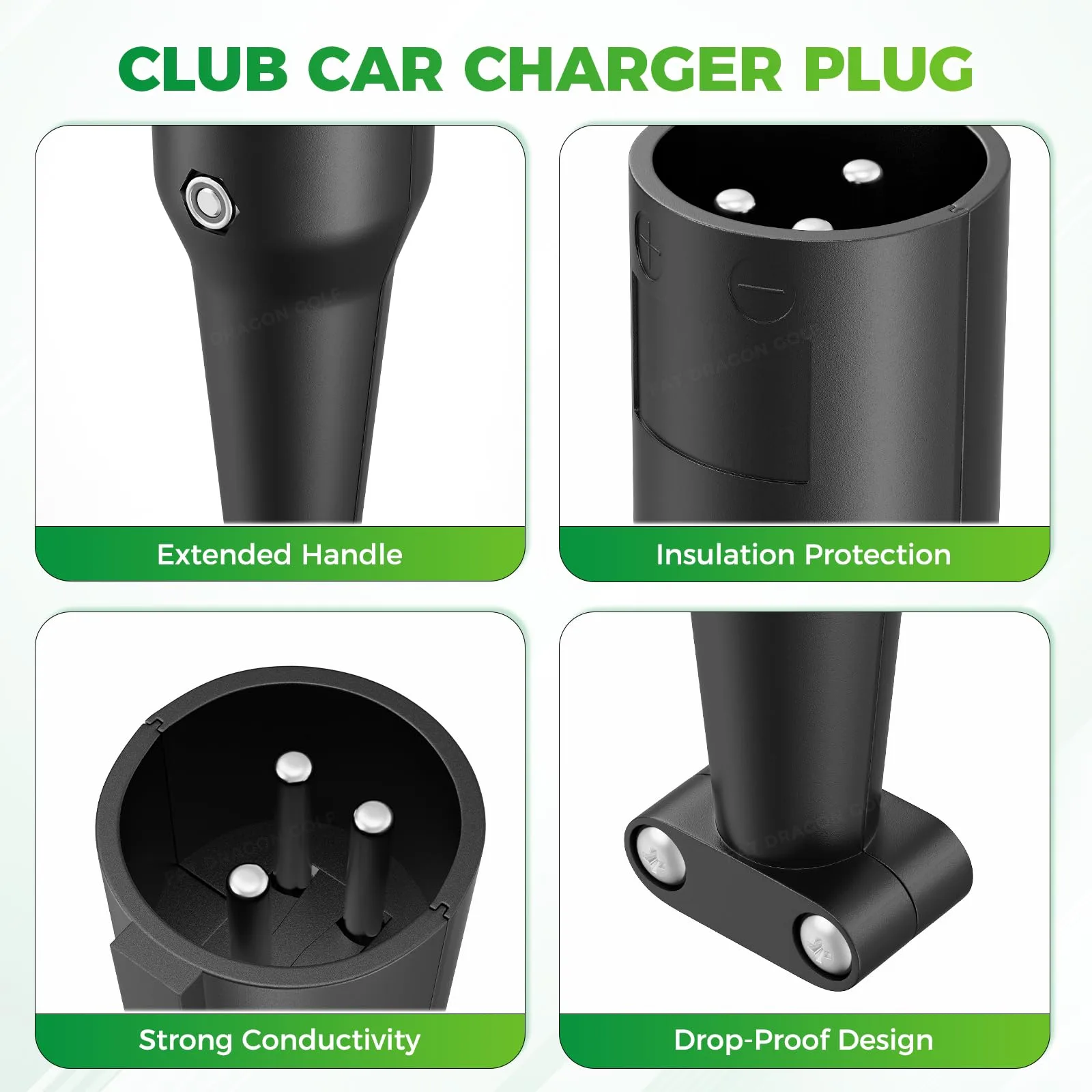 Panglong 48V Charger Plug for Club Car DS & Precedent image 4
