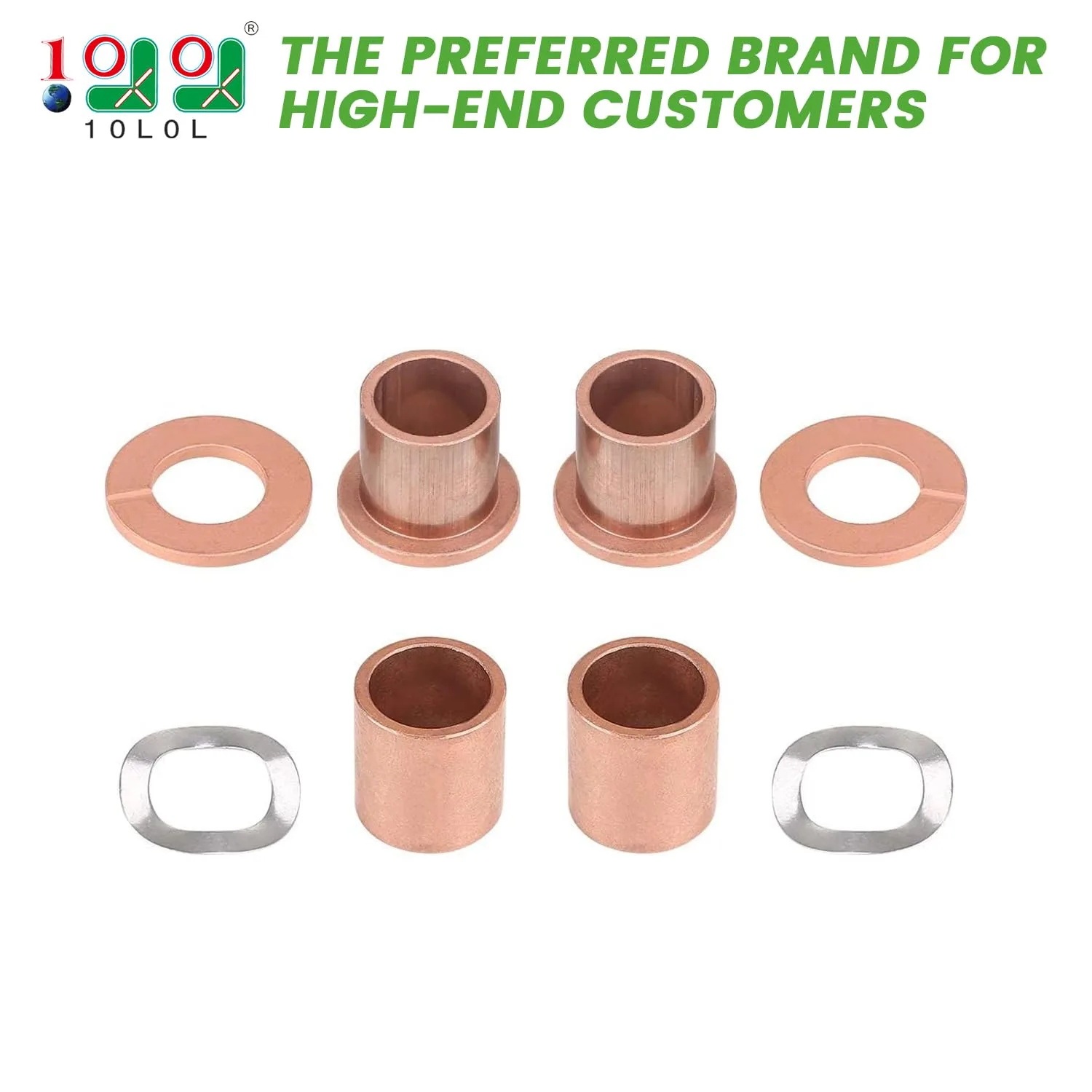 10L0L Kingpin Spindle Bushing Kit for Club Car DS image 2