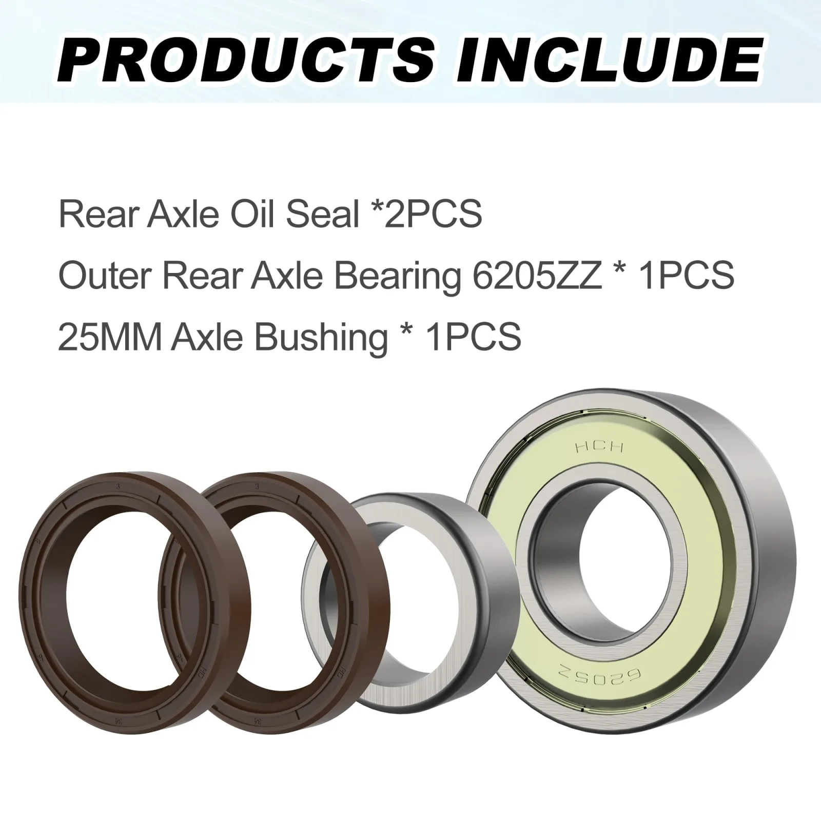 10L0L Rear Axle Bearing Kit for Club Car DS & Precedent image 4