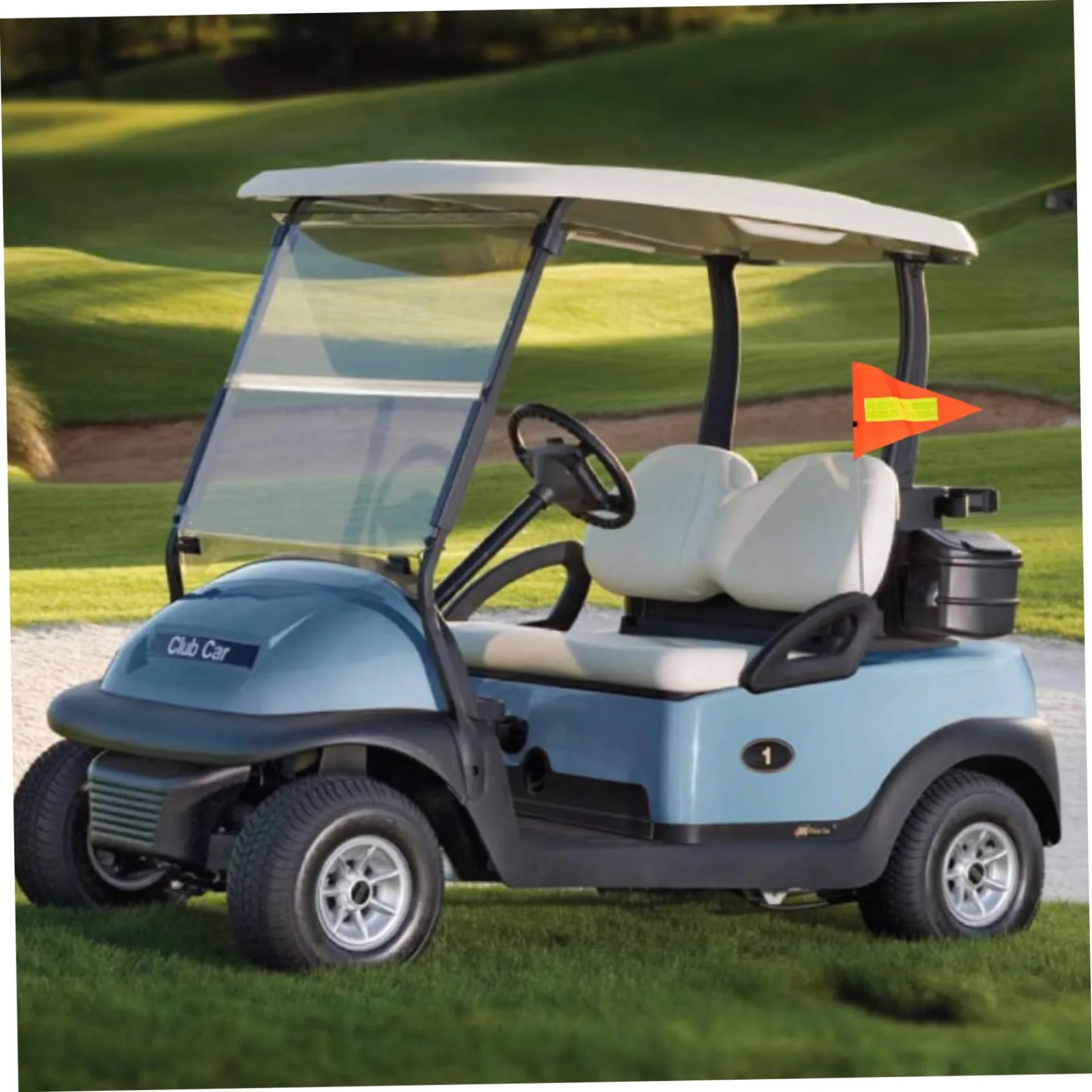 CurcKua Golf Cart and Bike Safety Flag with Mount image 3