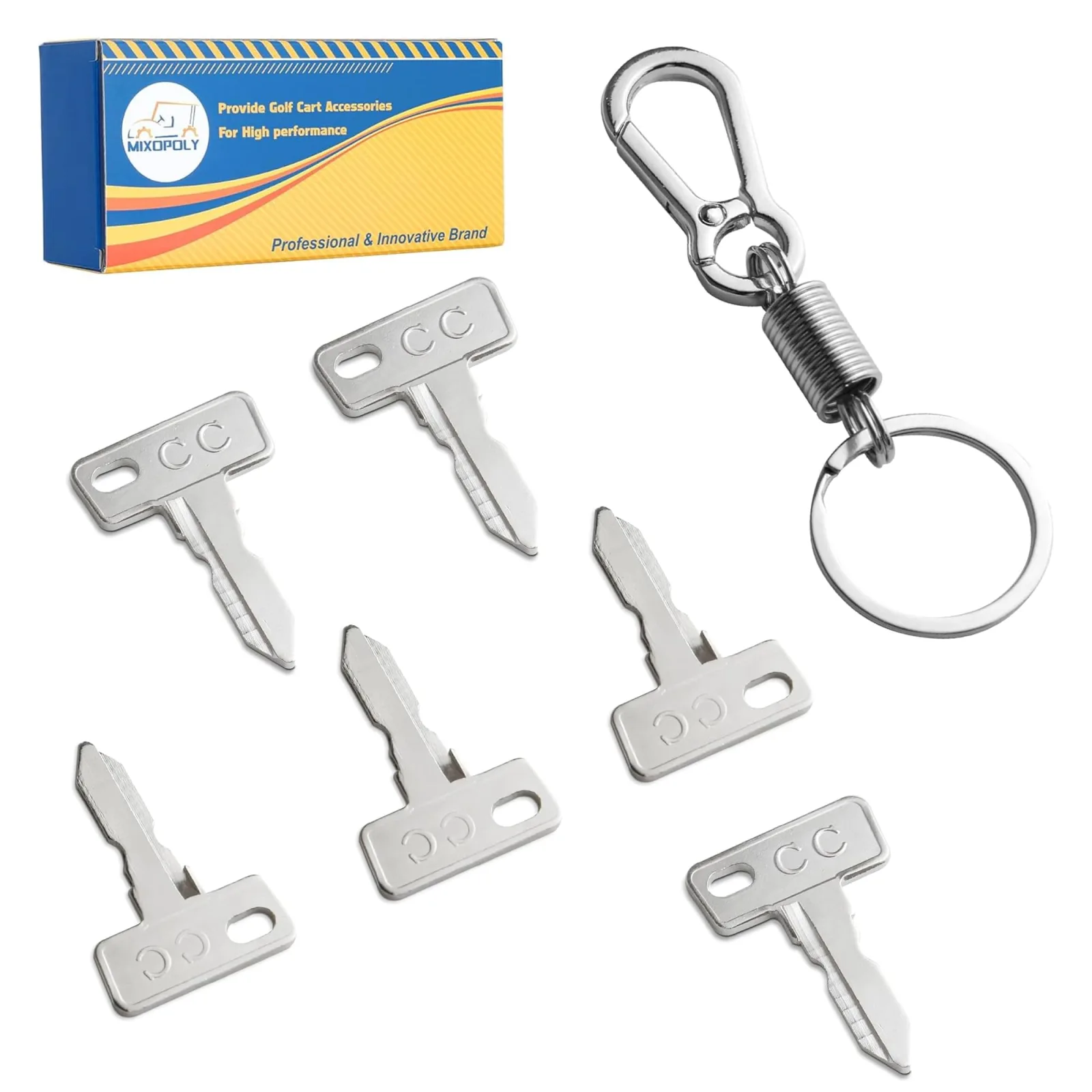 Mixopoly Ignition Keys for Club Car | MN-258A-MG